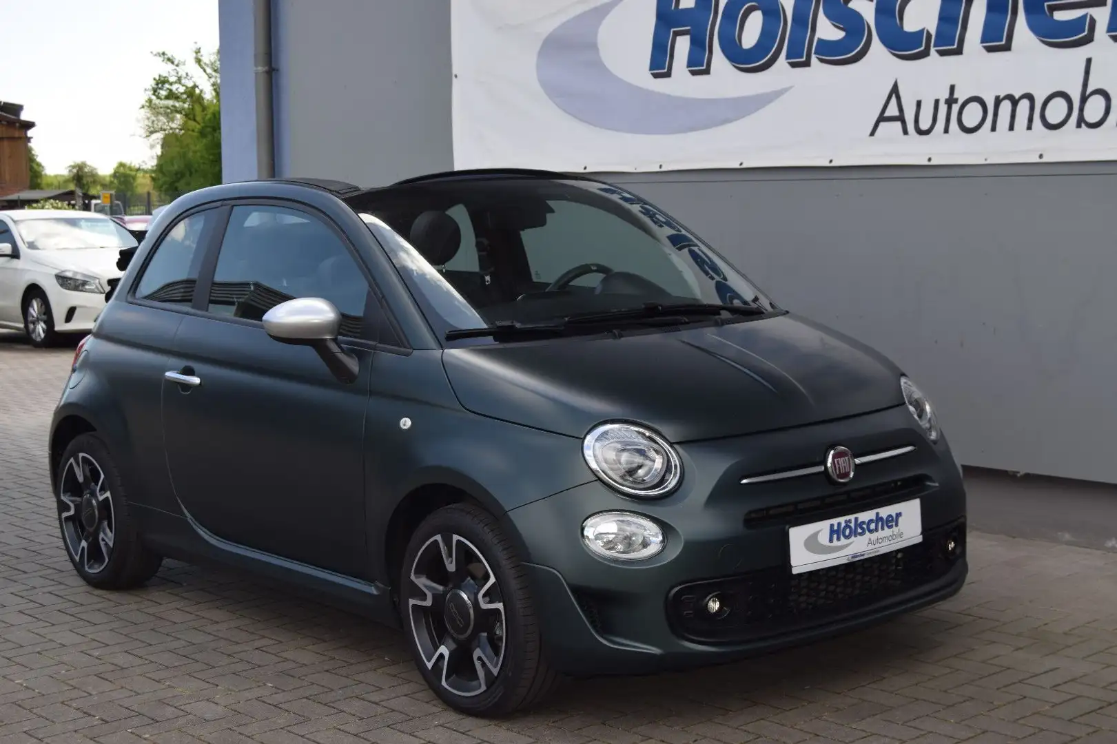 Fiat 500C Rockstar!AUTOM!Parks,Klimaautom,LM,Felg,,, Vert - 1
