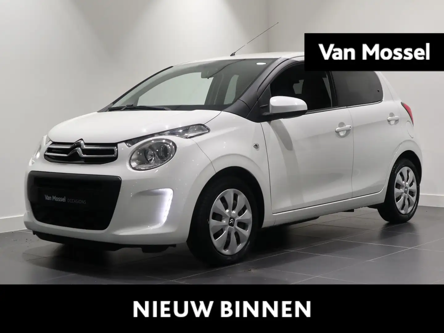 Citroen C1 1.0 VTi Feel AIRCO - BLUETOOTH - ZUINIG Weiß - 1