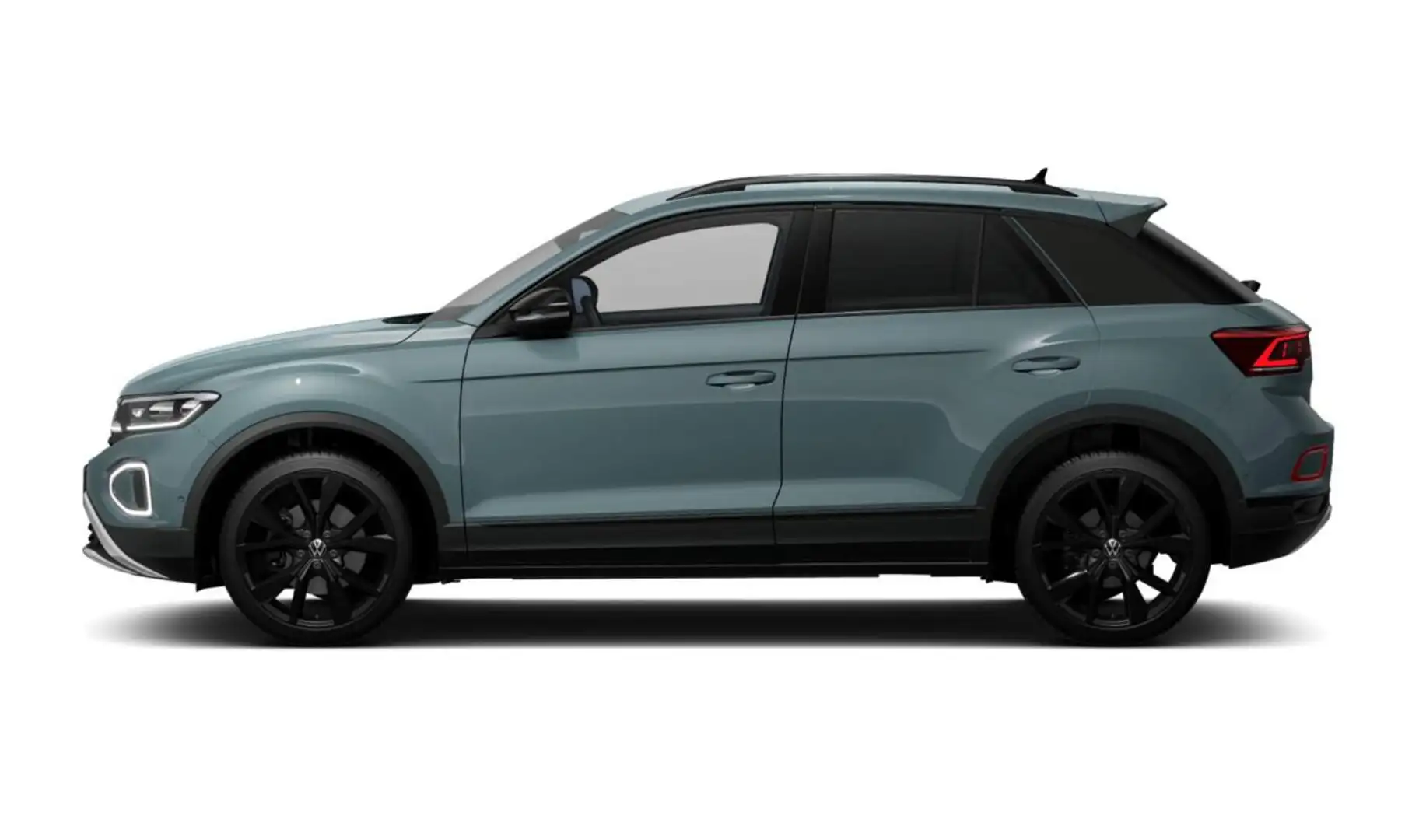 Volkswagen T-Roc Style 1.5 TSI DSG BlackP Matrix Nav IQ 19Z 110 ... Blau - 2