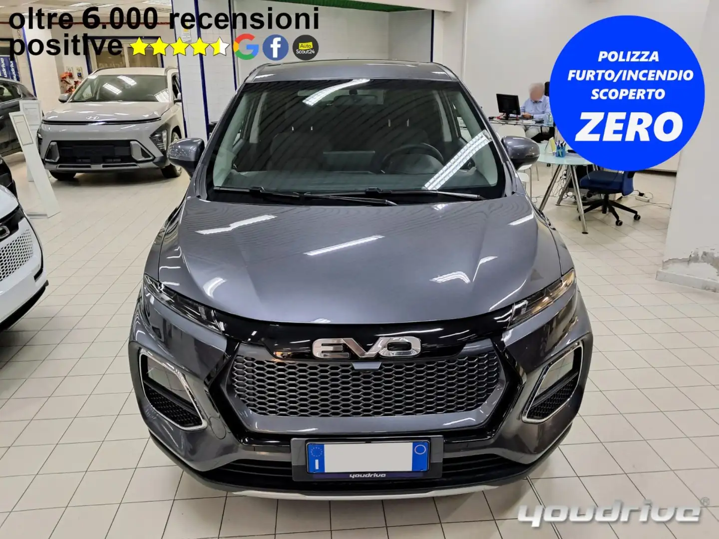 EVO EVO4 1.6 Bi-Fuel GPL KM 26.700 Grigio - 1