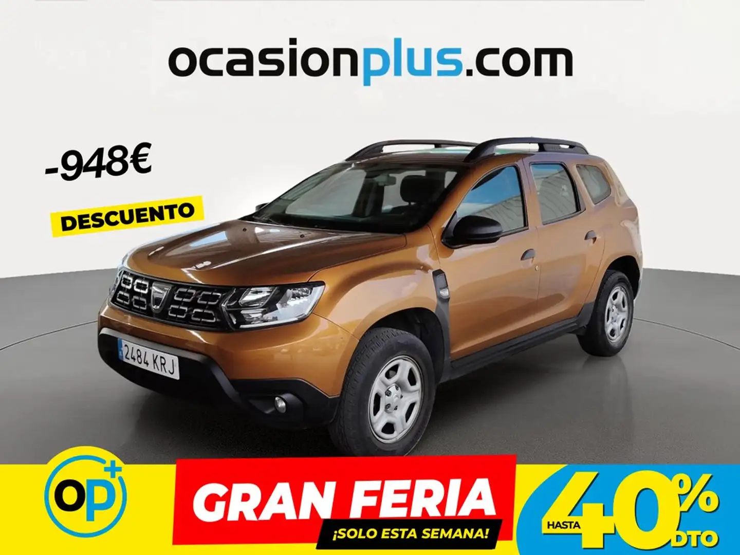 Dacia Duster 1.6 Essential 4x2 84kW Naranja - 1