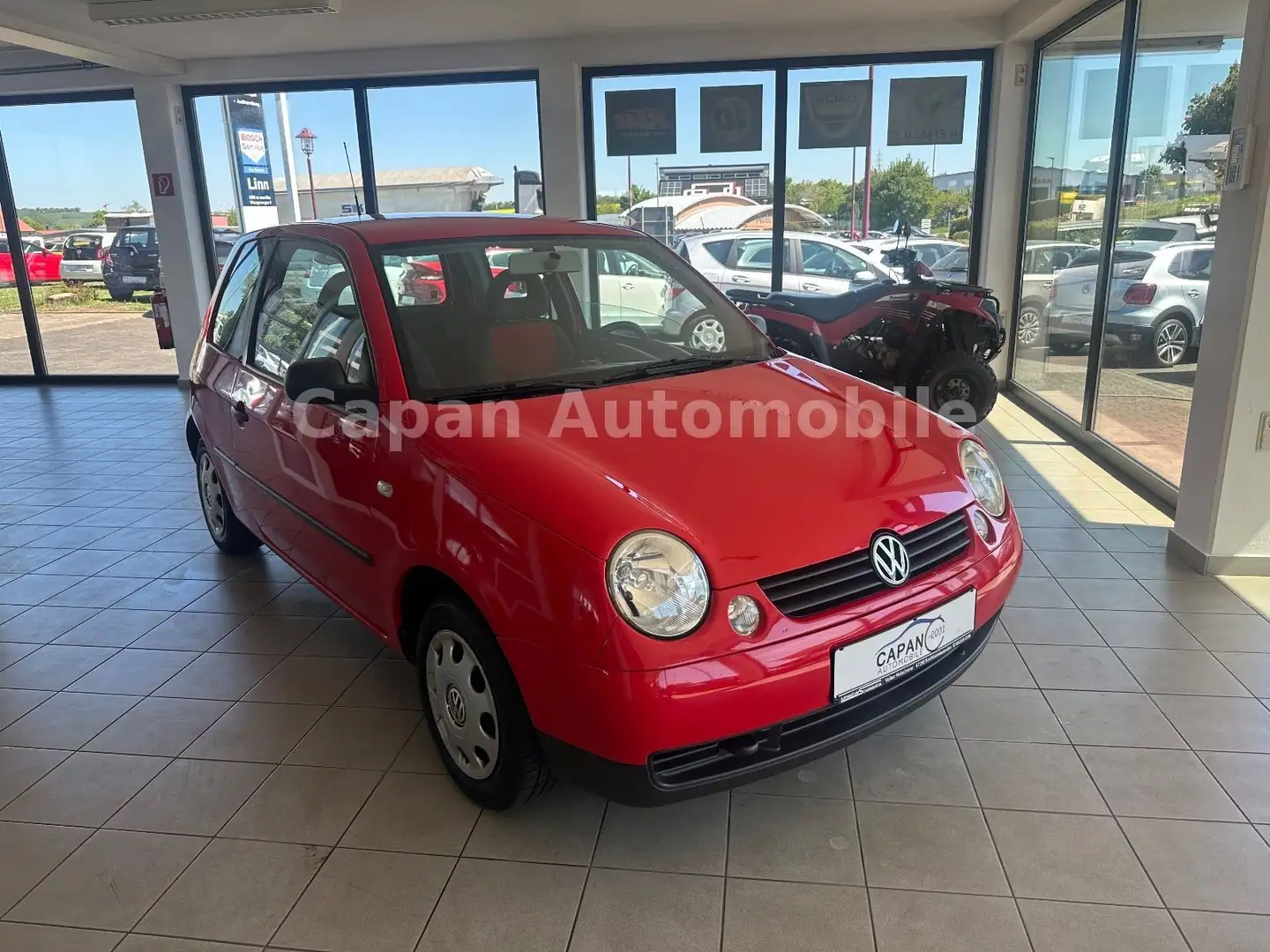 Volkswagen Lupo Basis Scheckheft/ZR.Gewechselt/Gepflegt/EU4 Červená - 1