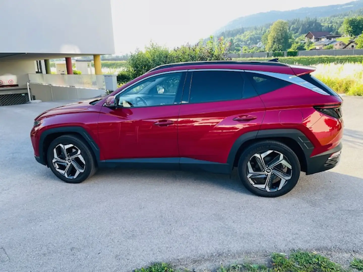 Hyundai TUCSON Tucson 1,6 T-GDI 4WD 48V Prestige Line DCT Prestige Line Rot - 2