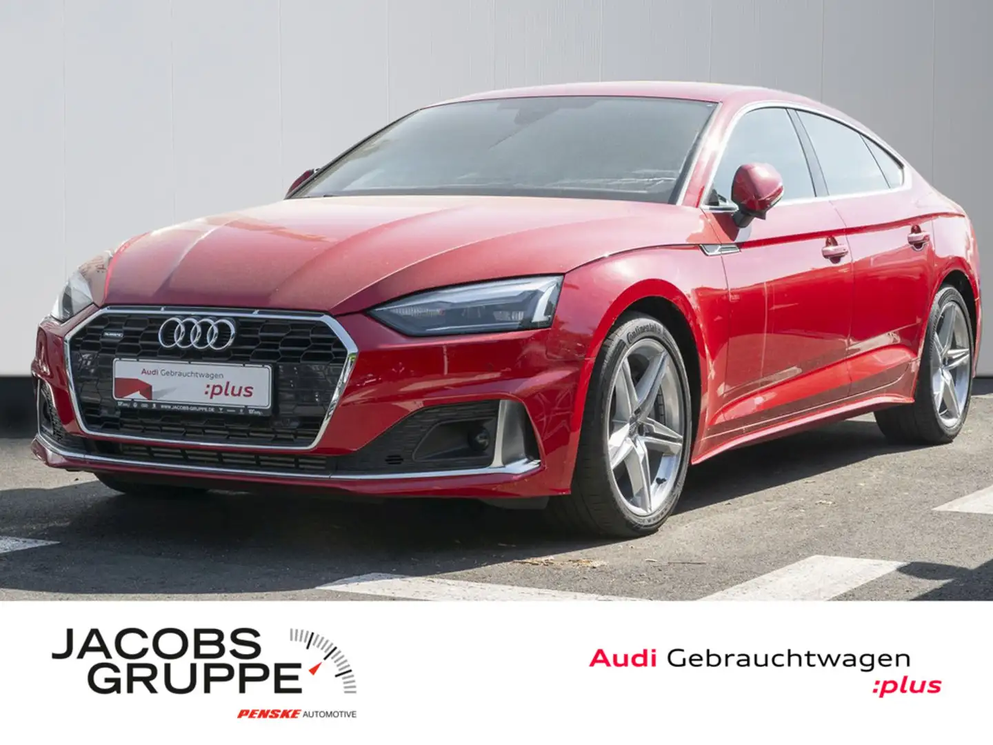 Audi A5 Sportback 45 TDI quattro advanced Virt.Coc Rood - 1