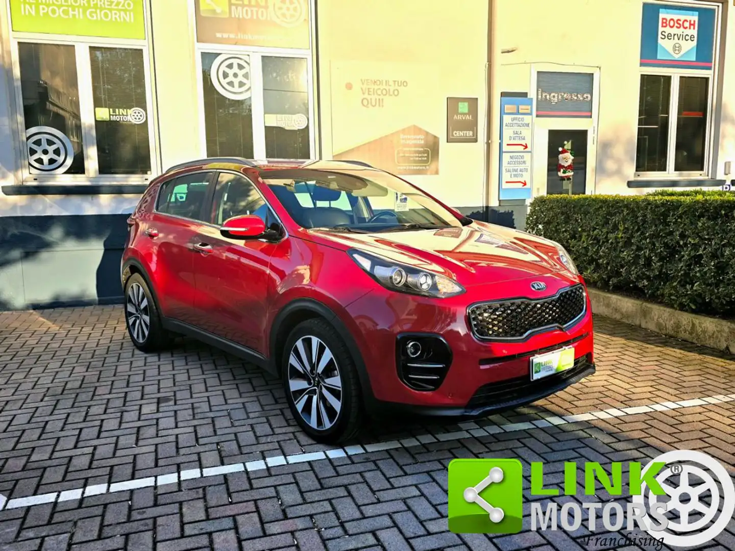 Kia Sportage 1.7 CRDI 141 CV DCT7 2WD Business Class Rosso - 1