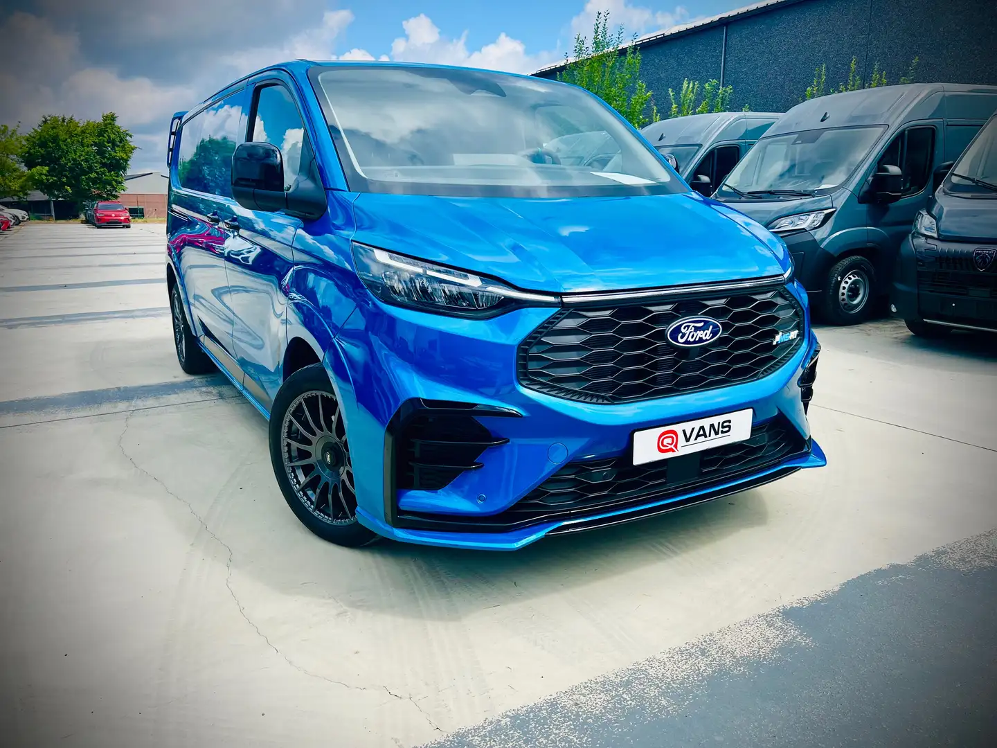 Ford Transit Custom Transit Custom 320 L2H1 LKW 4x4 Autm. MS-RT Bleu - 2