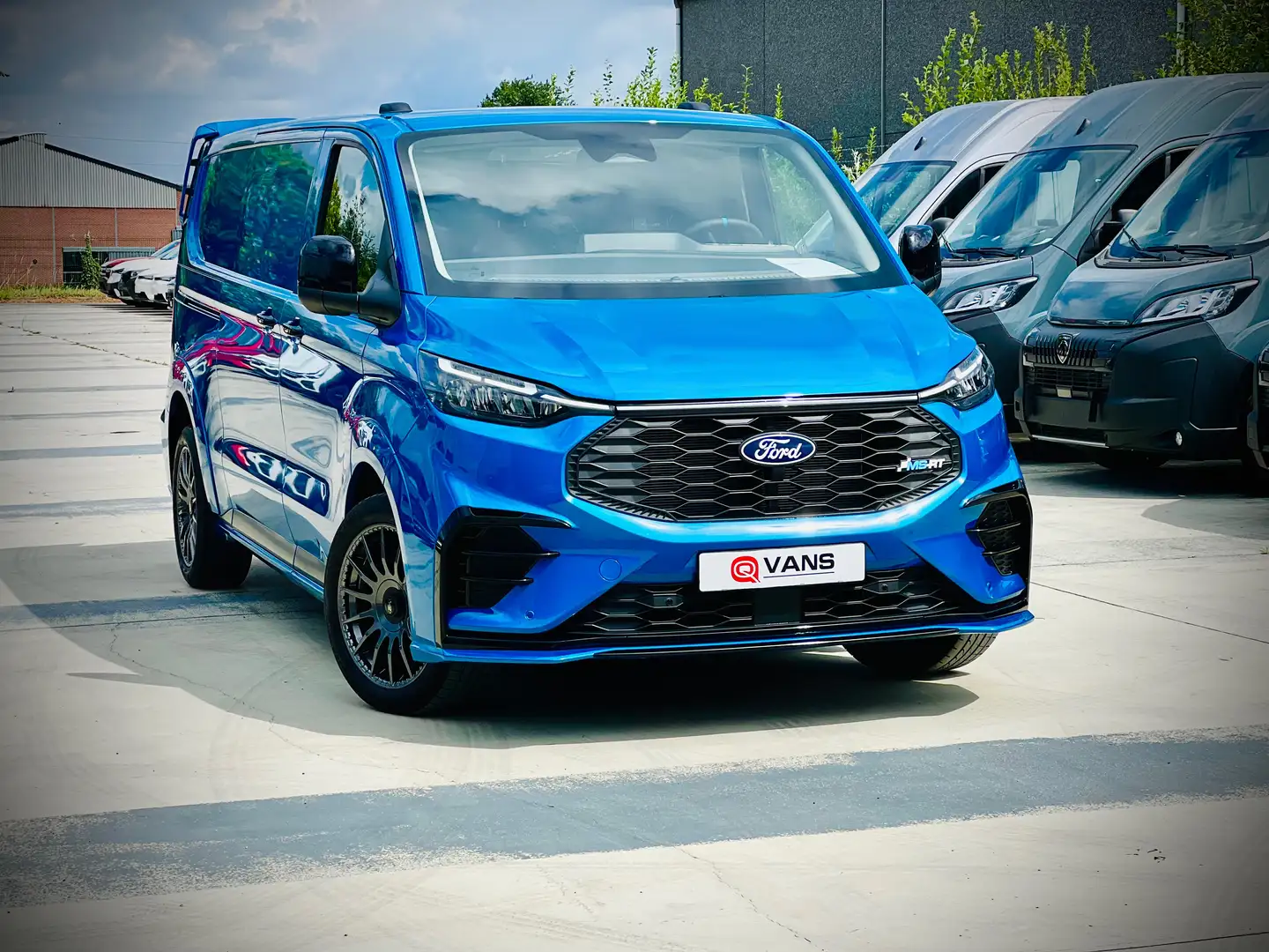 Ford Transit Custom Transit Custom 320 L2H1 LKW 4x4 Autm. MS-RT Bleu - 1