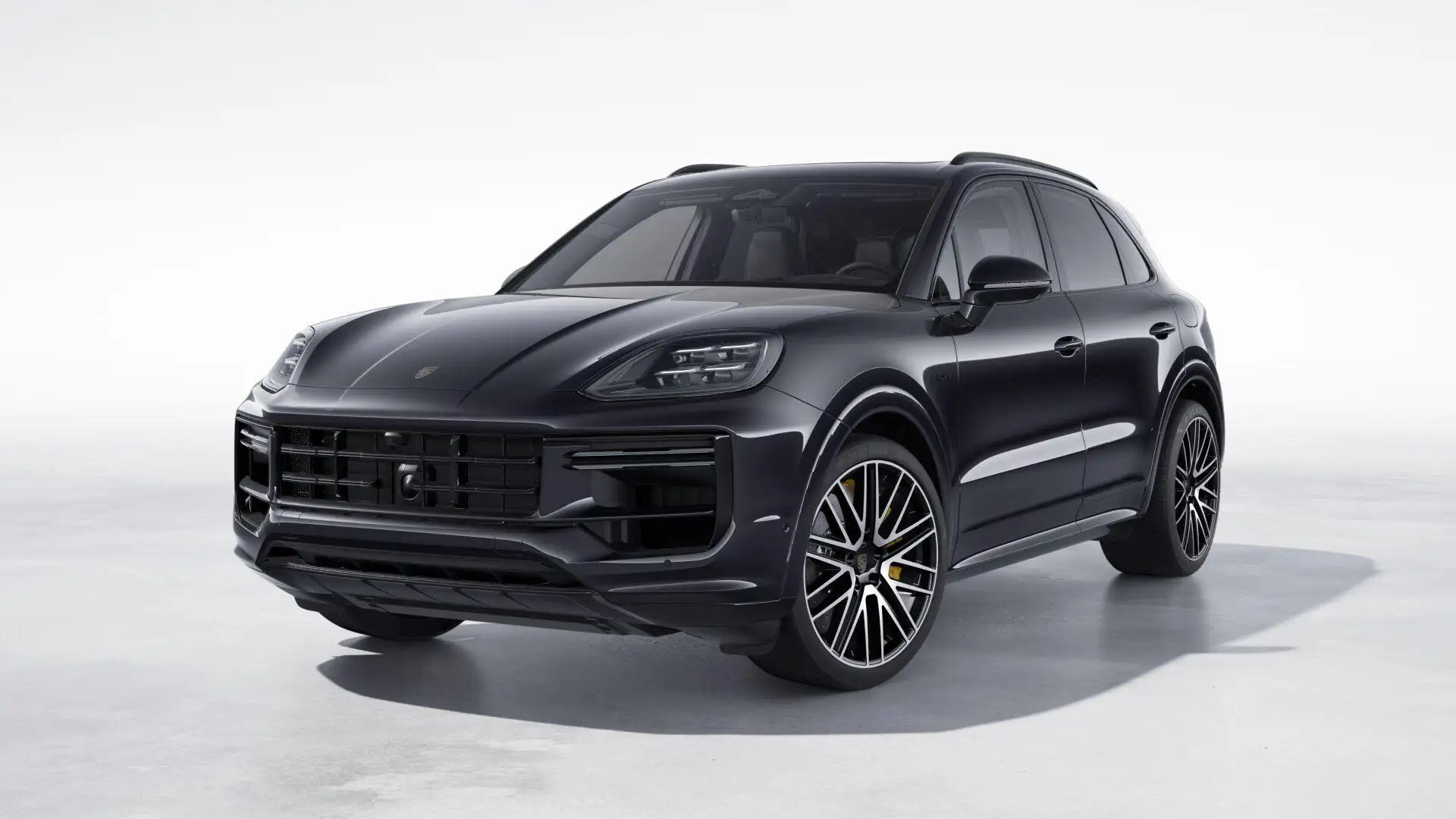 Porsche Cayenne Turbo E-Hybrid Zwart - 1