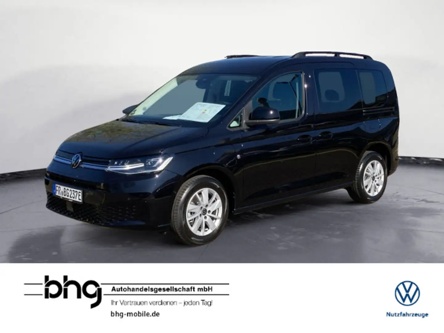 Volkswagen Caddy Life 5-Sitzer 1,5 l eHybrid OPF EU6 Front Noir - 1