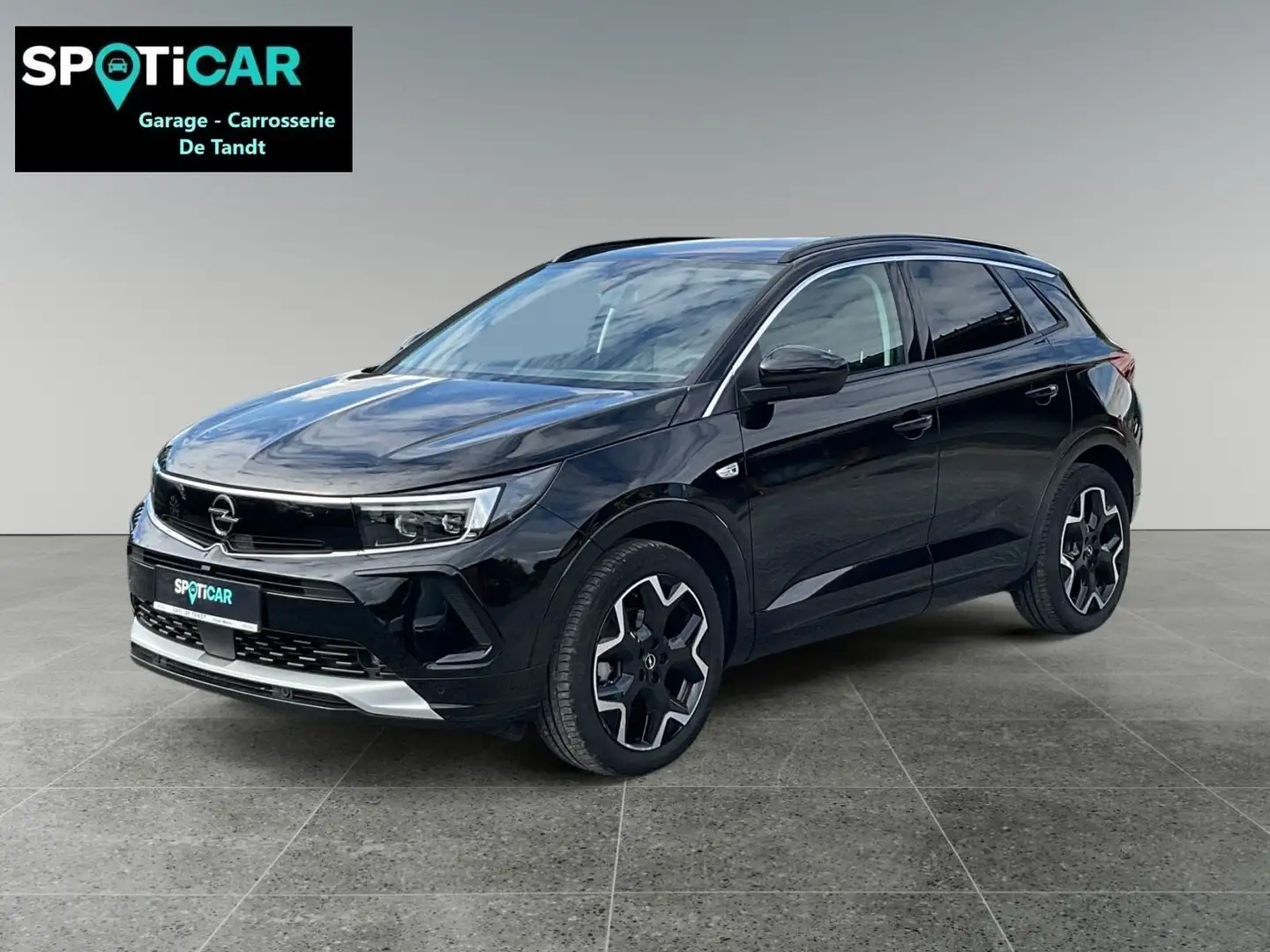 Opel Grandland Ultimate 1.2 benzine 130 pk vele optie's,  AUTOMA Noir - 1