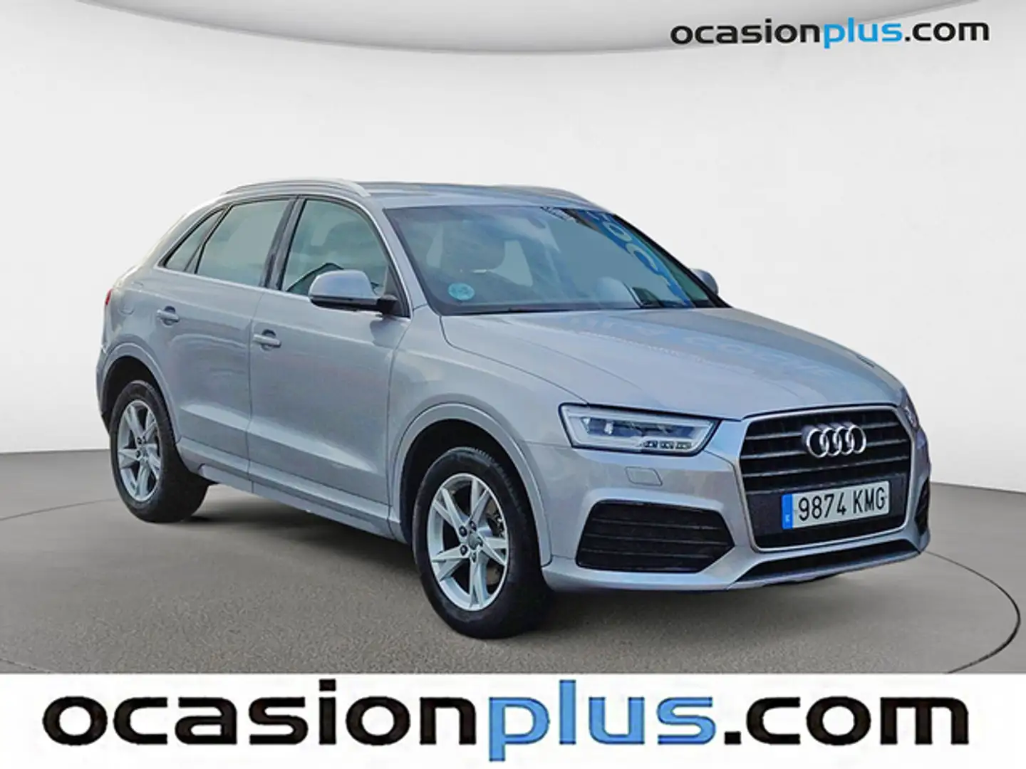 Audi Q3 2.0TDI Sport edition 88kW Plateado - 2