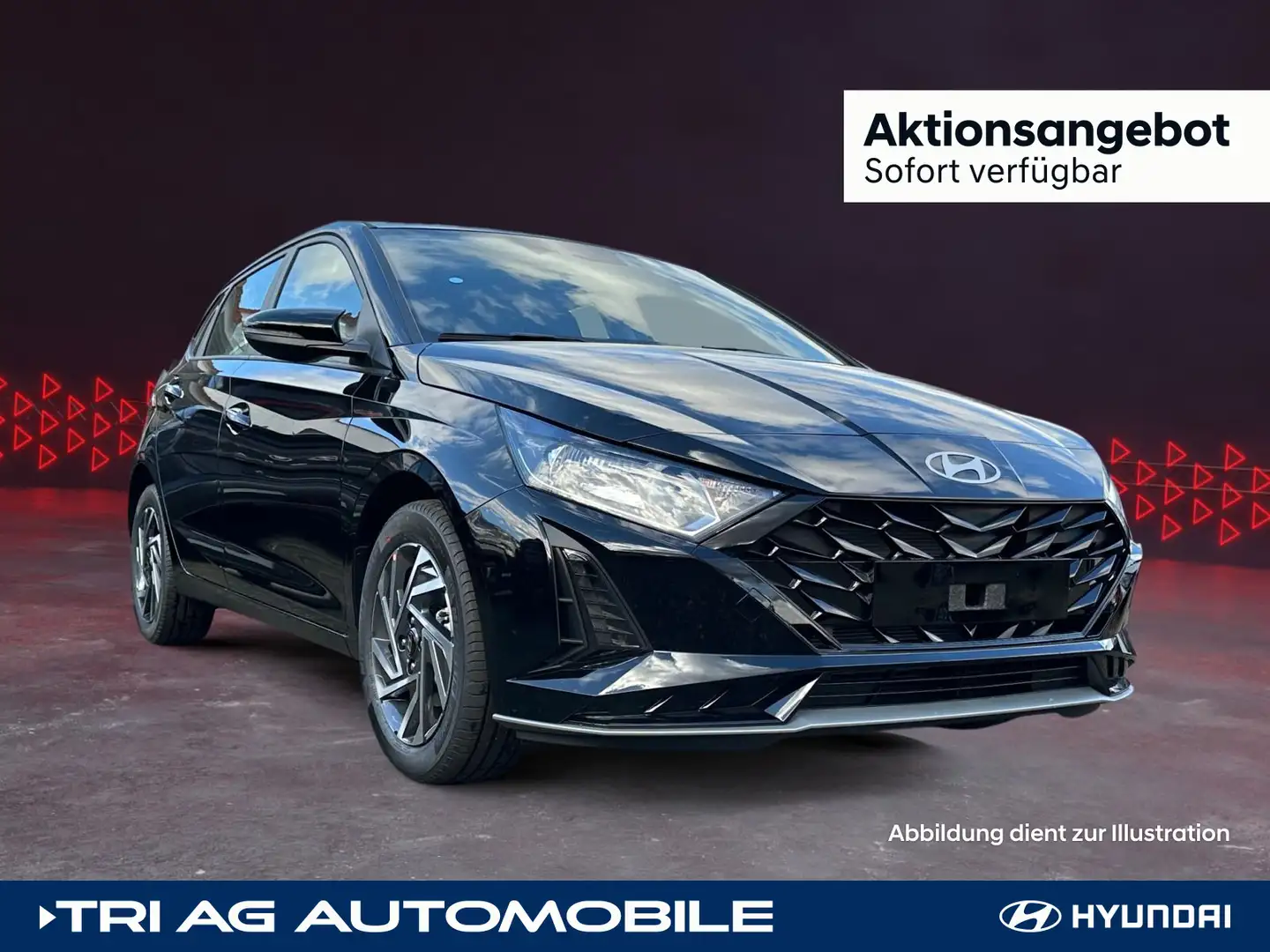 Hyundai i20 Trend Komfortpaket Navi Sitzheizung Einparkh Noir - 1