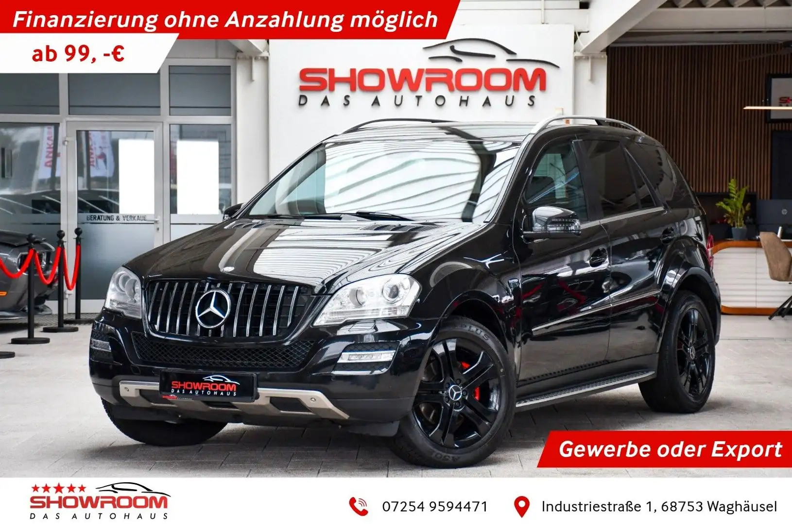Mercedes-Benz ML 350 ML 300 CDI  7G BlueEfficiency 4Matic Sport-Paket Schwarz - 1