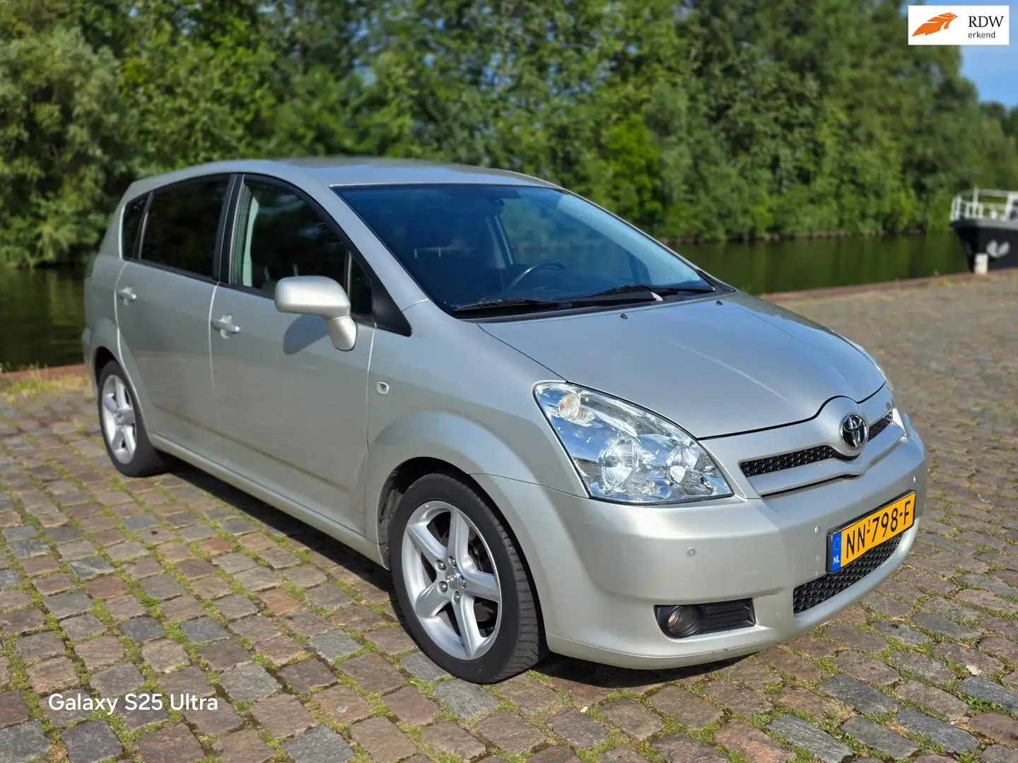 Toyota Verso 1.8 VVT-i Terra 7personen airco cruis control cv o Gris - 1