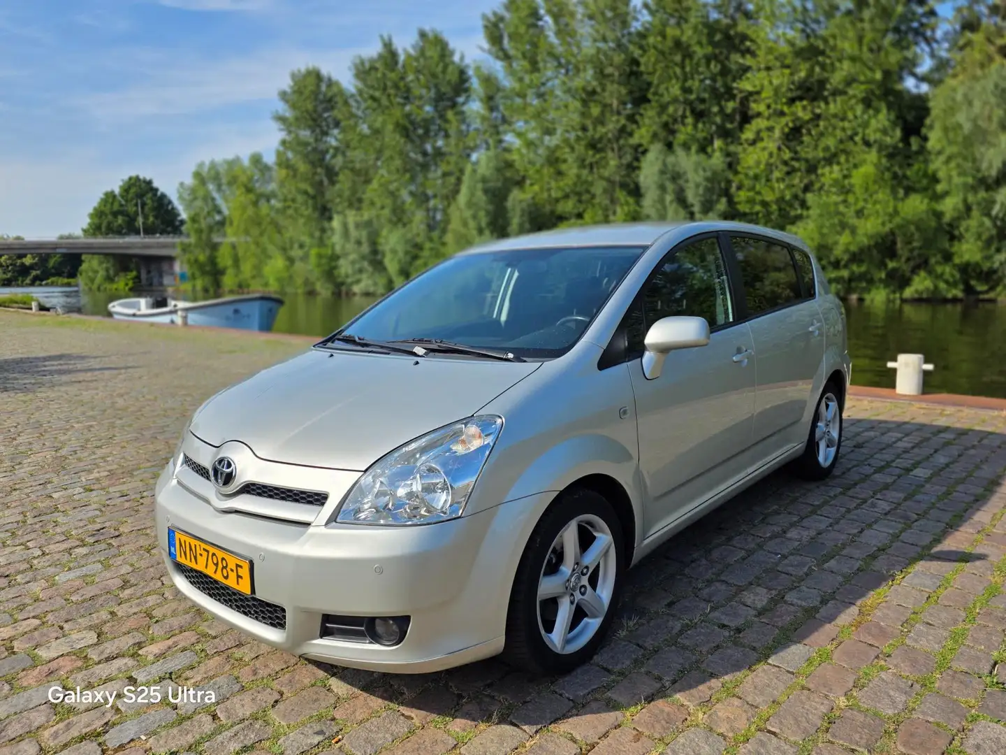 Toyota Verso 1.8 VVT-i Terra 7personen airco cruis control cv o Gris - 2