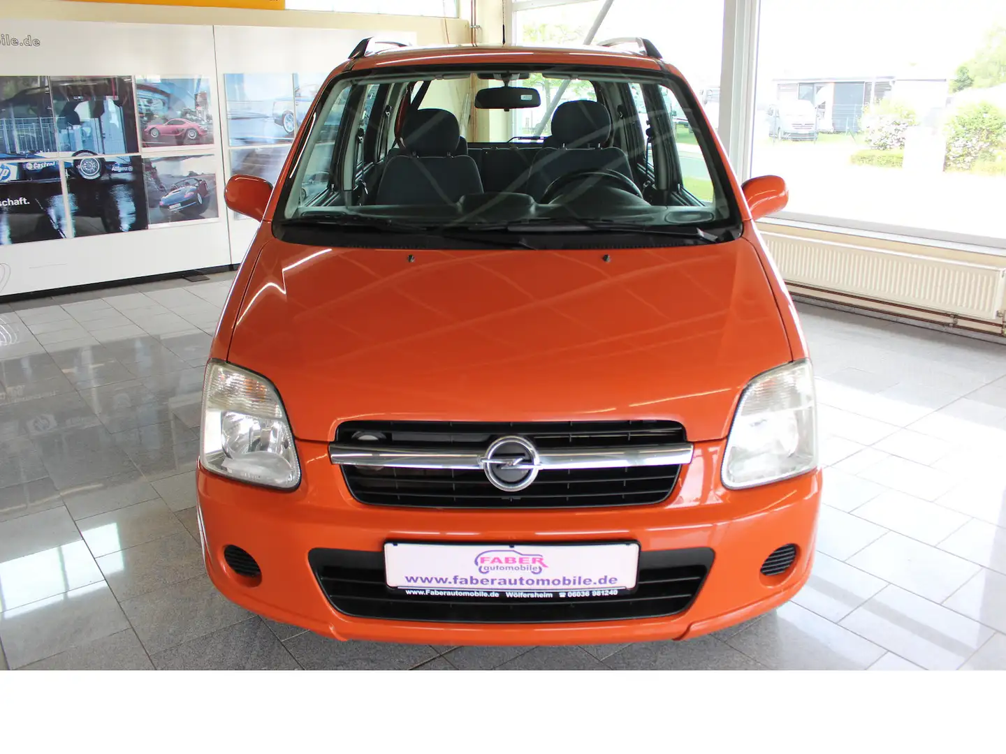 Opel Agila Enjoy,Guter Zustand,Klimaanlage Rojo - 2
