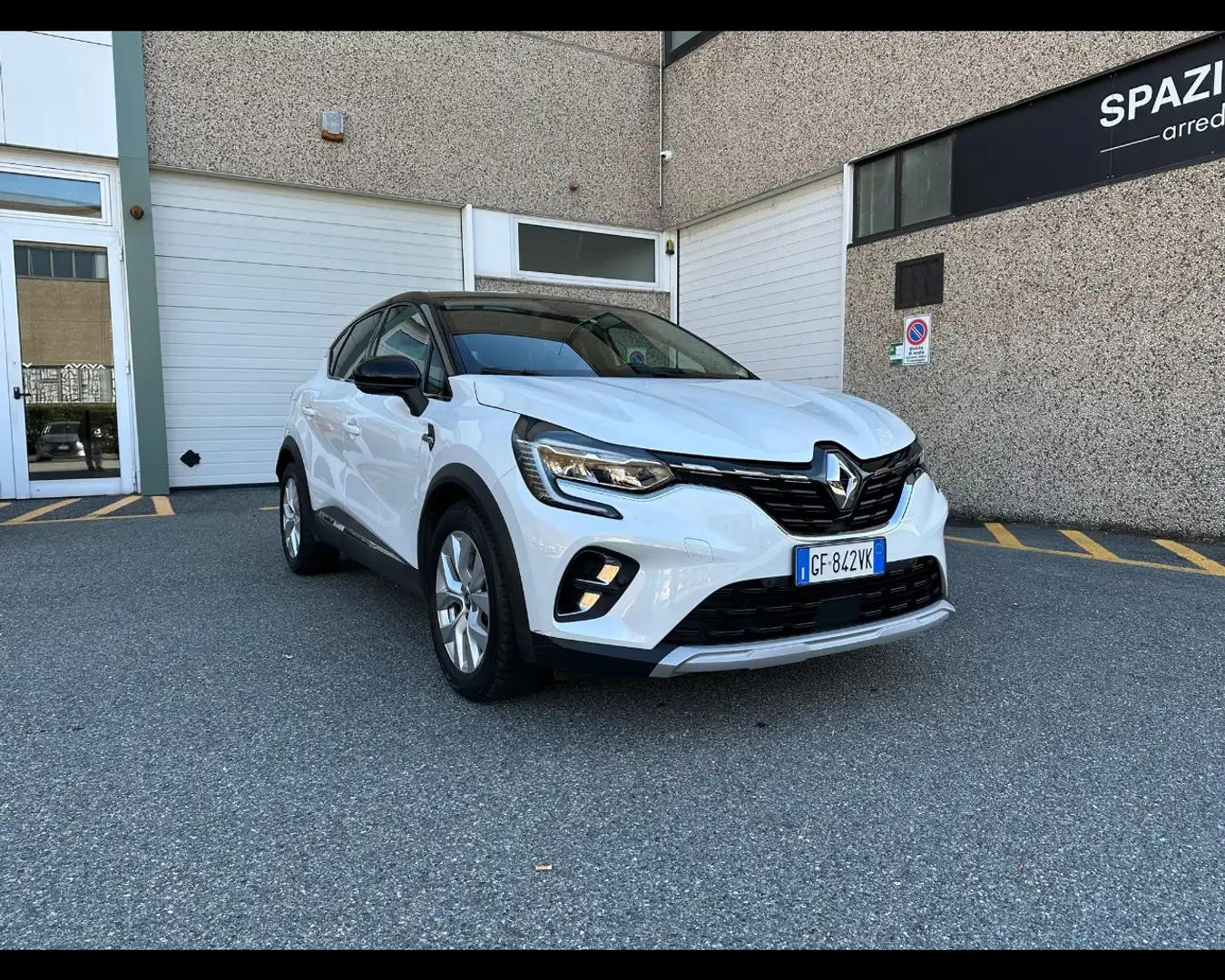 Renault Captur 1.6 E-TECH HYBRID INTENS AUTO 145CV Bianco - 1