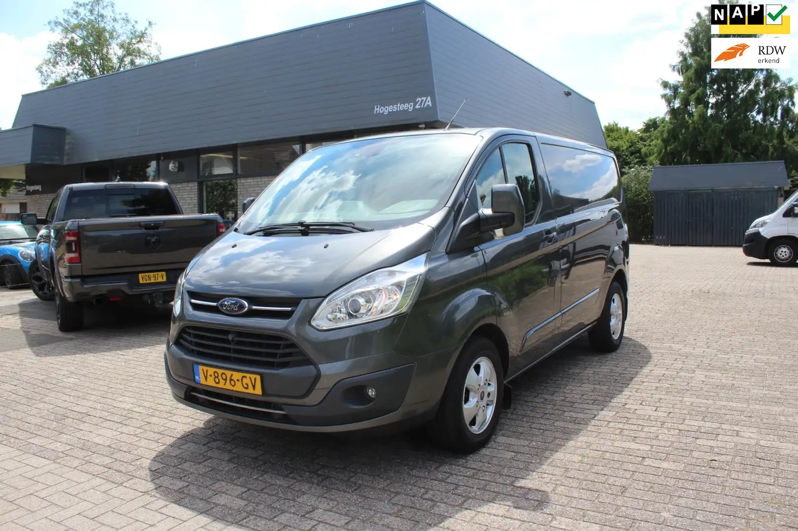 Ford Transit Custom AUTOMAAT !!!! 310 2.0 TDCI L1H1 Limited Zwart - 1