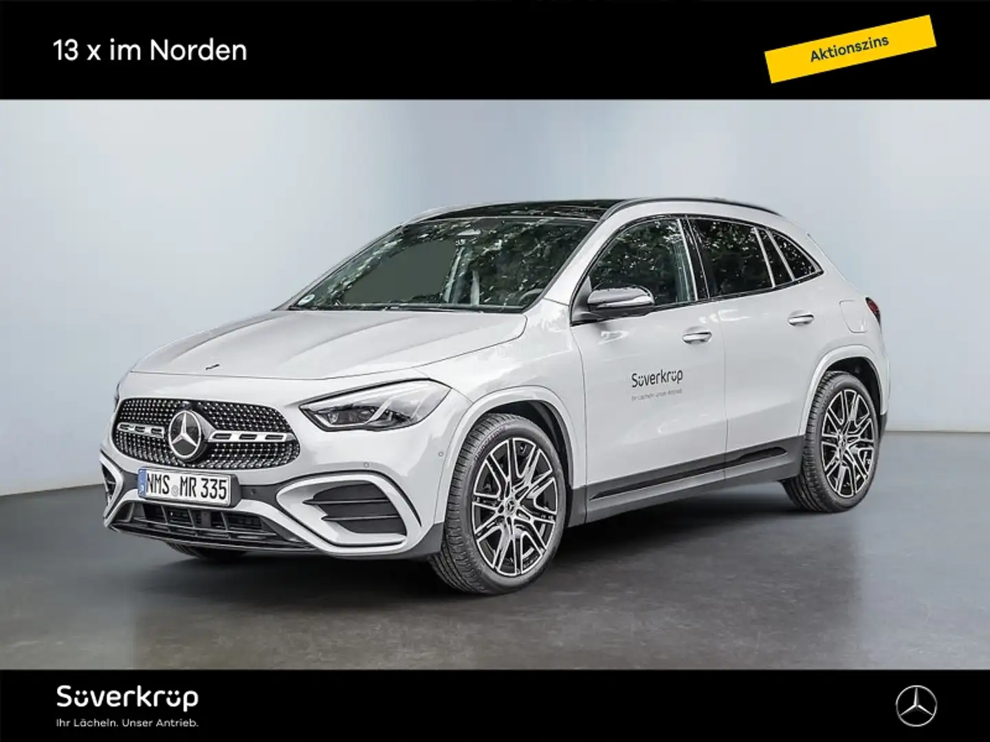 Mercedes-Benz GLA 200 AMG NIGHT MULTI 360 AHK DISTR KAMERA PDC Grau - 1