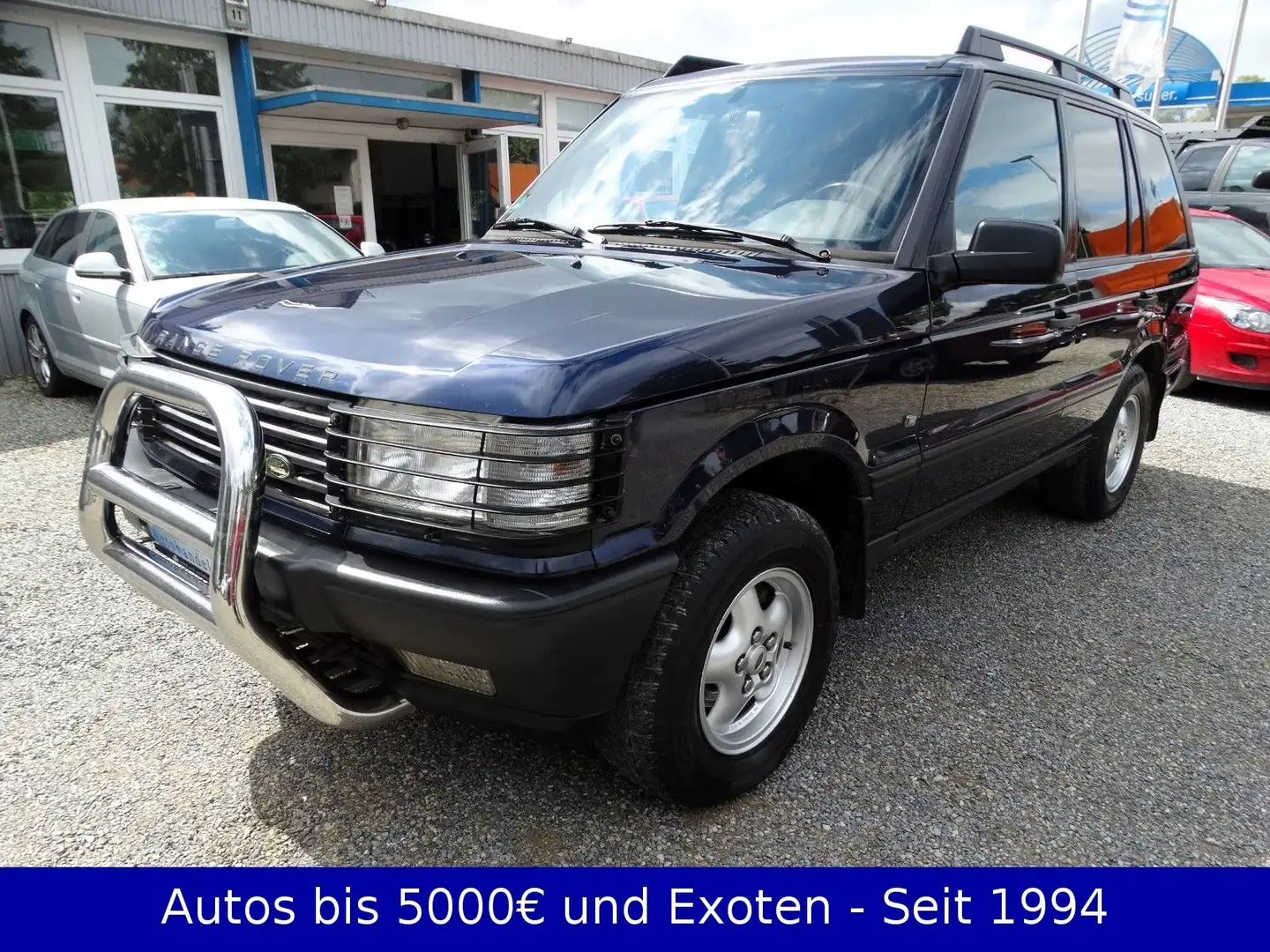 Land Rover Range Rover V8 - AHK 3,5t - Benzin/Gas Blau - 1