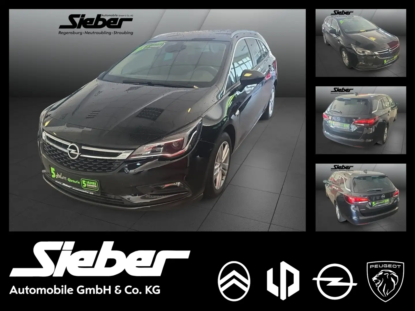 Opel Astra K ST 1.4 Turbo Edition *Navi*Sitzheizung* Schwarz - 1