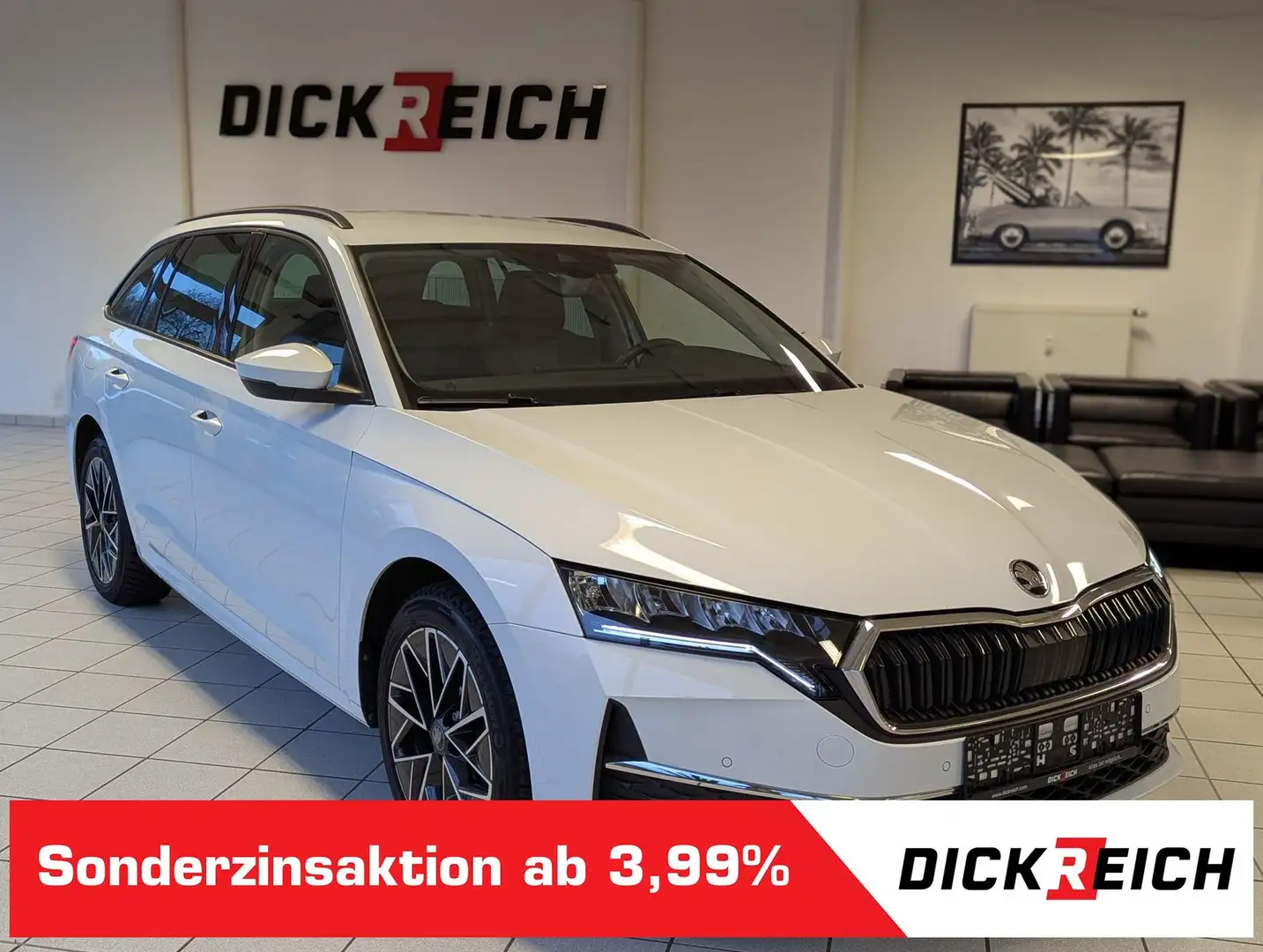 Skoda Octavia 1.5 TSI DSG ACC Style-Paket AHK 5J Garan Weiß - 1