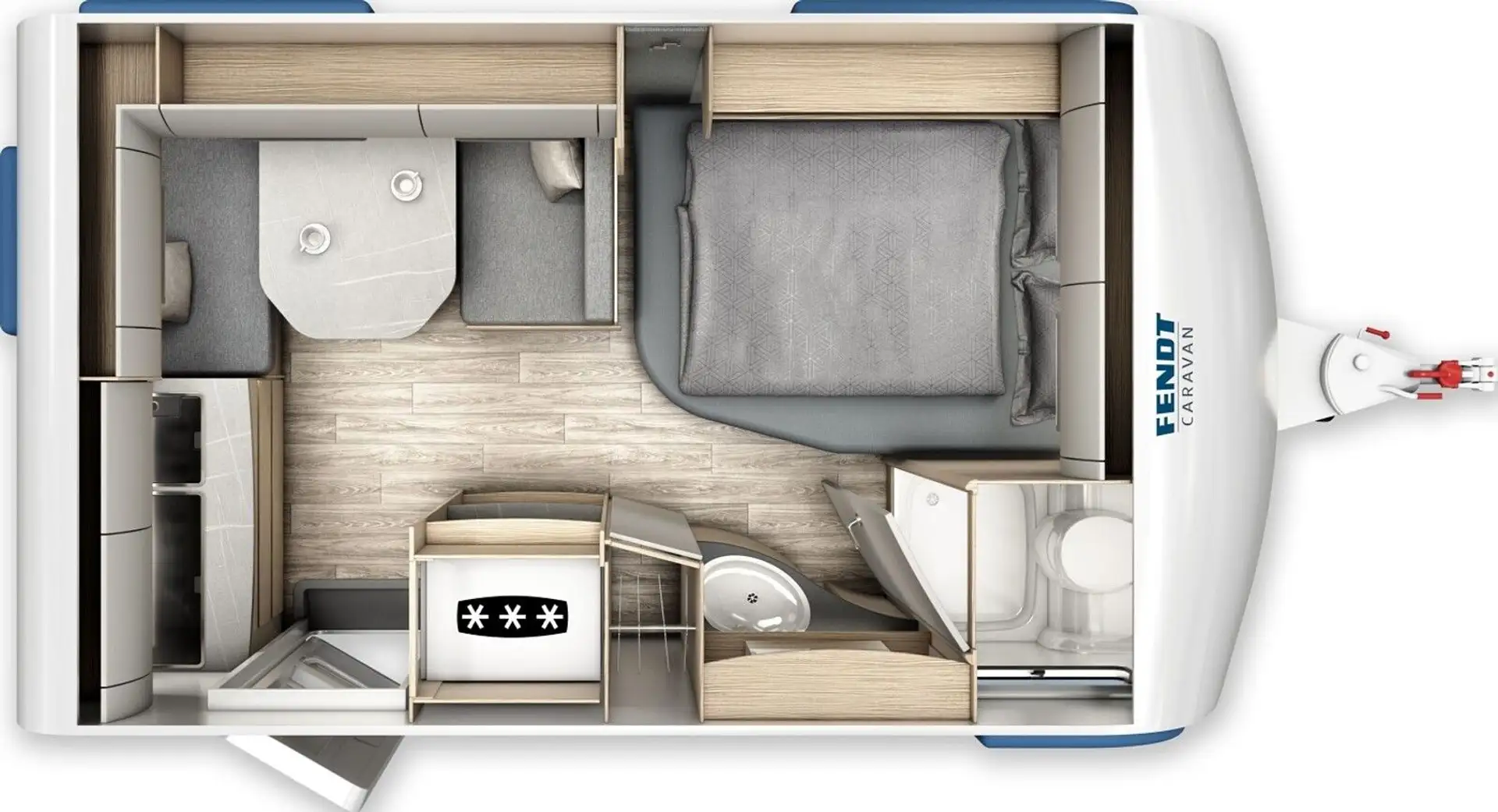 Fendt Bianco Activ 390 FHS Modell 2026 Weiß - 2