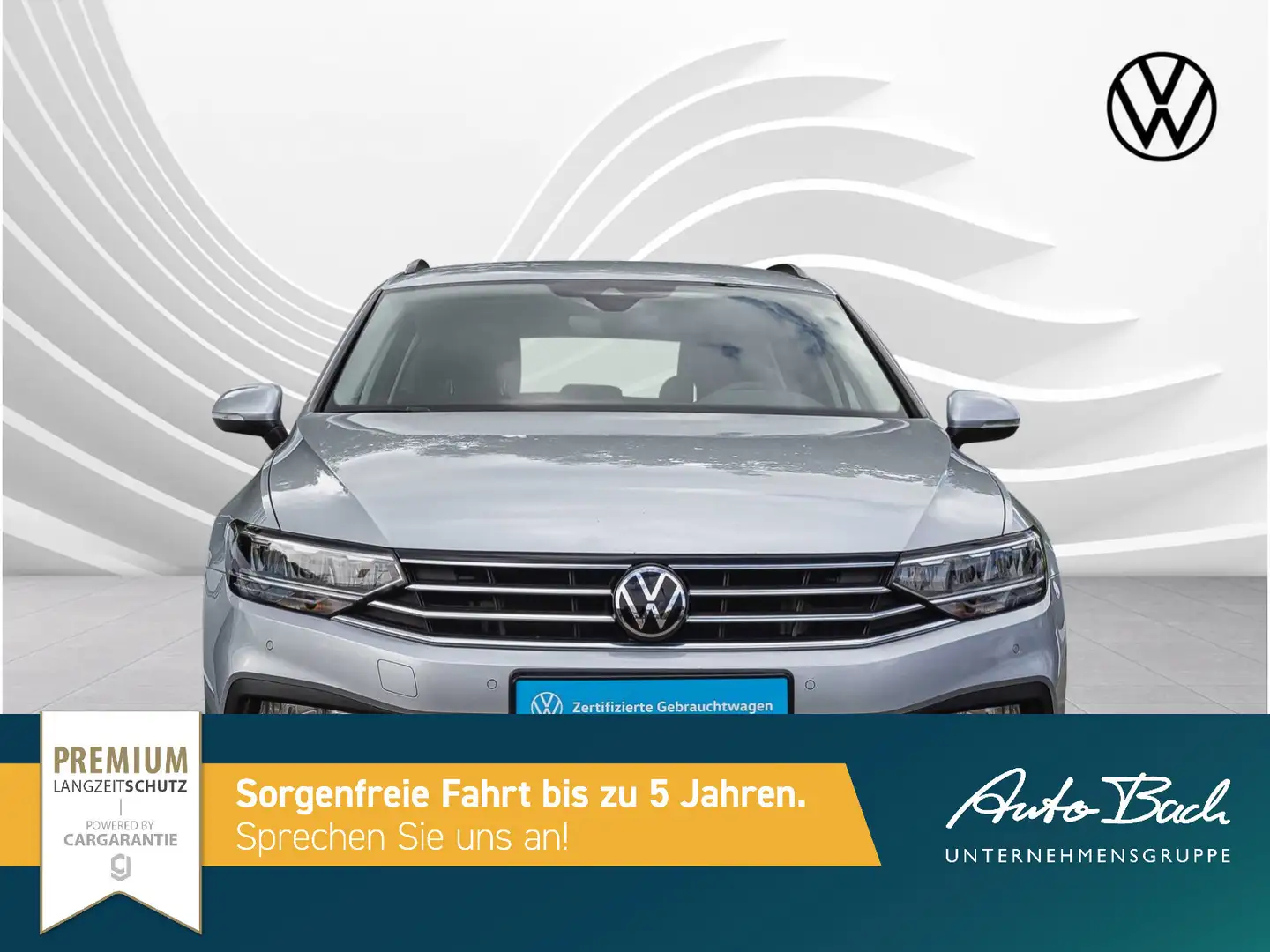 Volkswagen Passat Variant 2.0 TDI DSG Business 4Motion, Nav Silber - 2