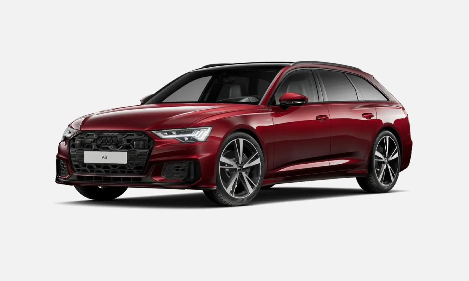 Audi A6 45 TFSI S LINE QUATTRO+WINTERRÄD+EL DÄM Rot - 2