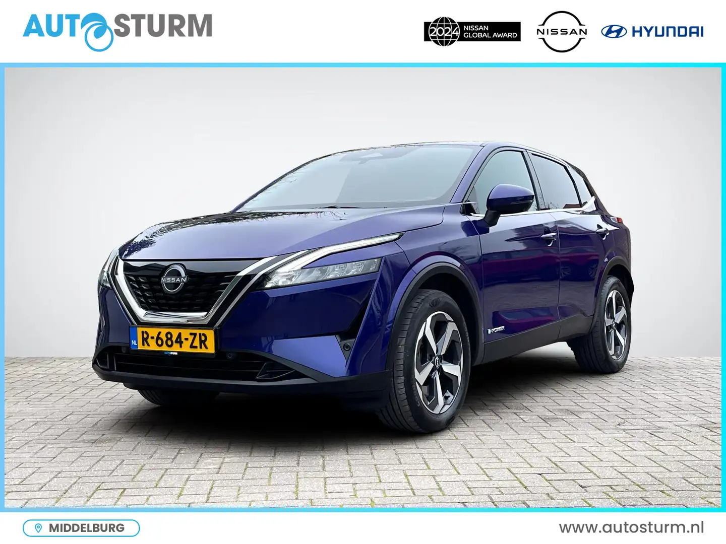 Nissan Qashqai 1.5 e-Power N-Connecta | Trekhaak | Apple Carplay/ Blau - 1