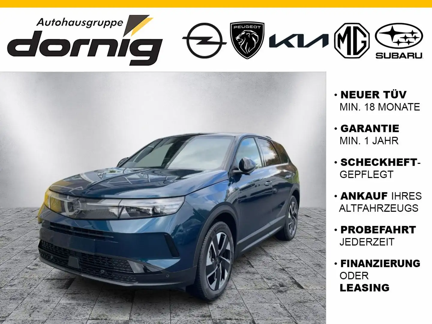 Opel Grandland X Grandland GS Hybrid *NP* Bleu - 1
