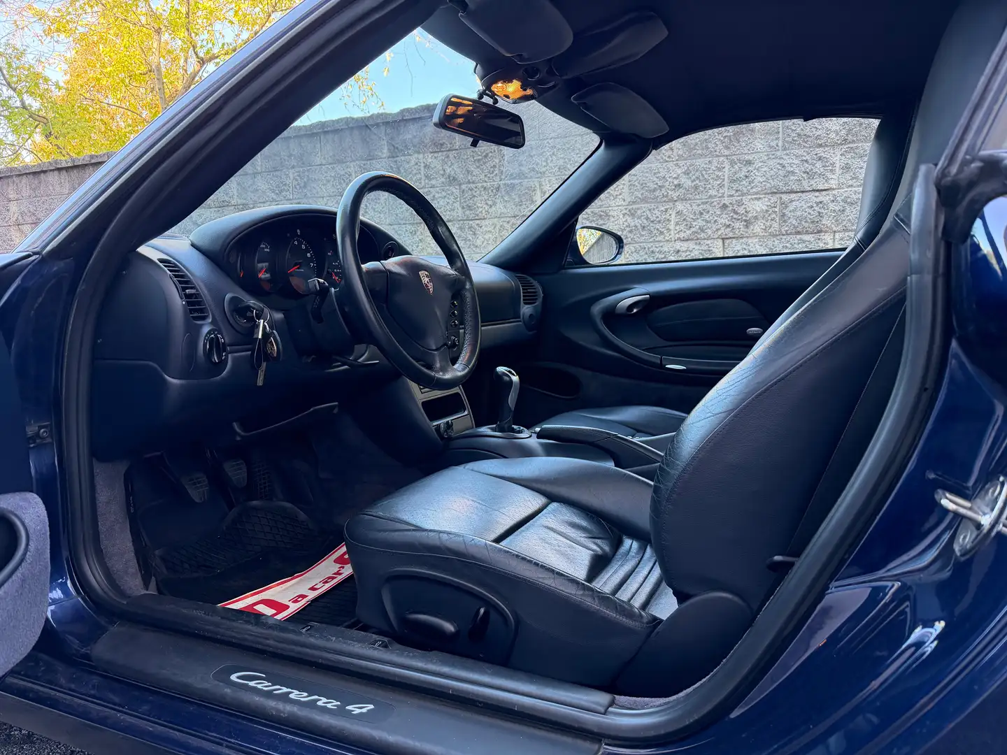 Porsche 911 996 Cabrio 3.4 Carrera 4, ASI KM DIMOSTRABILI! Bleu - 2