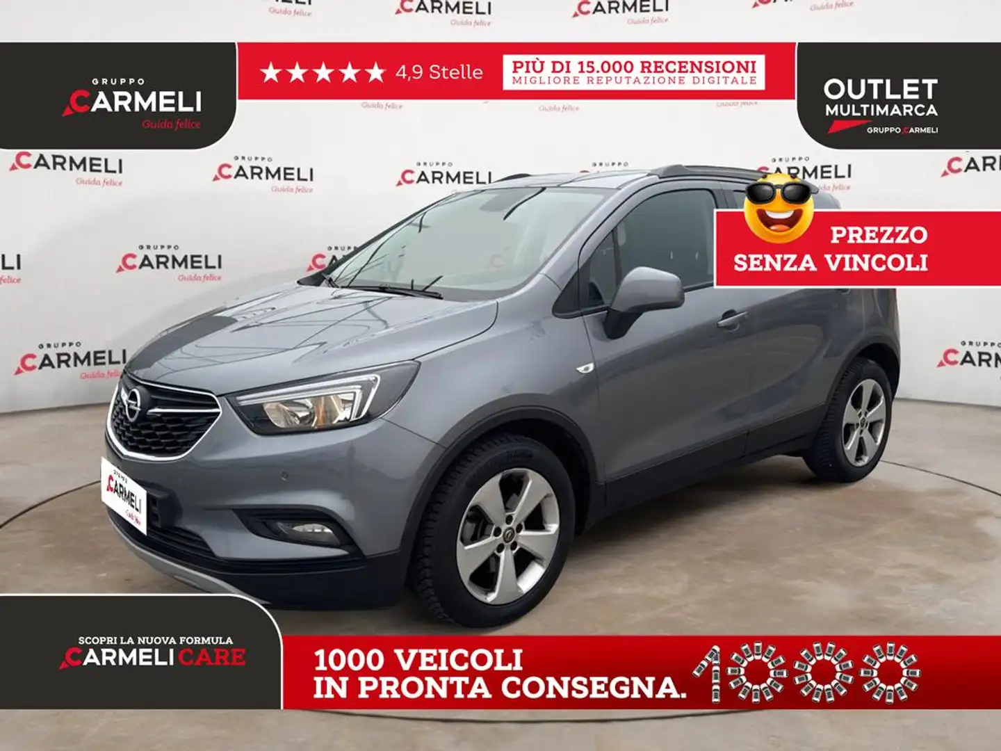 Opel Mokka X 1.4 t. Advance s&s 4x2 120cv Grijs - 1