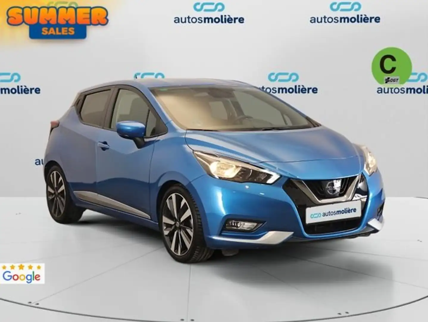 Nissan Micra DIG-T+117+N-Connecta+86+kW+%28117+CV%29 Albastru - 2