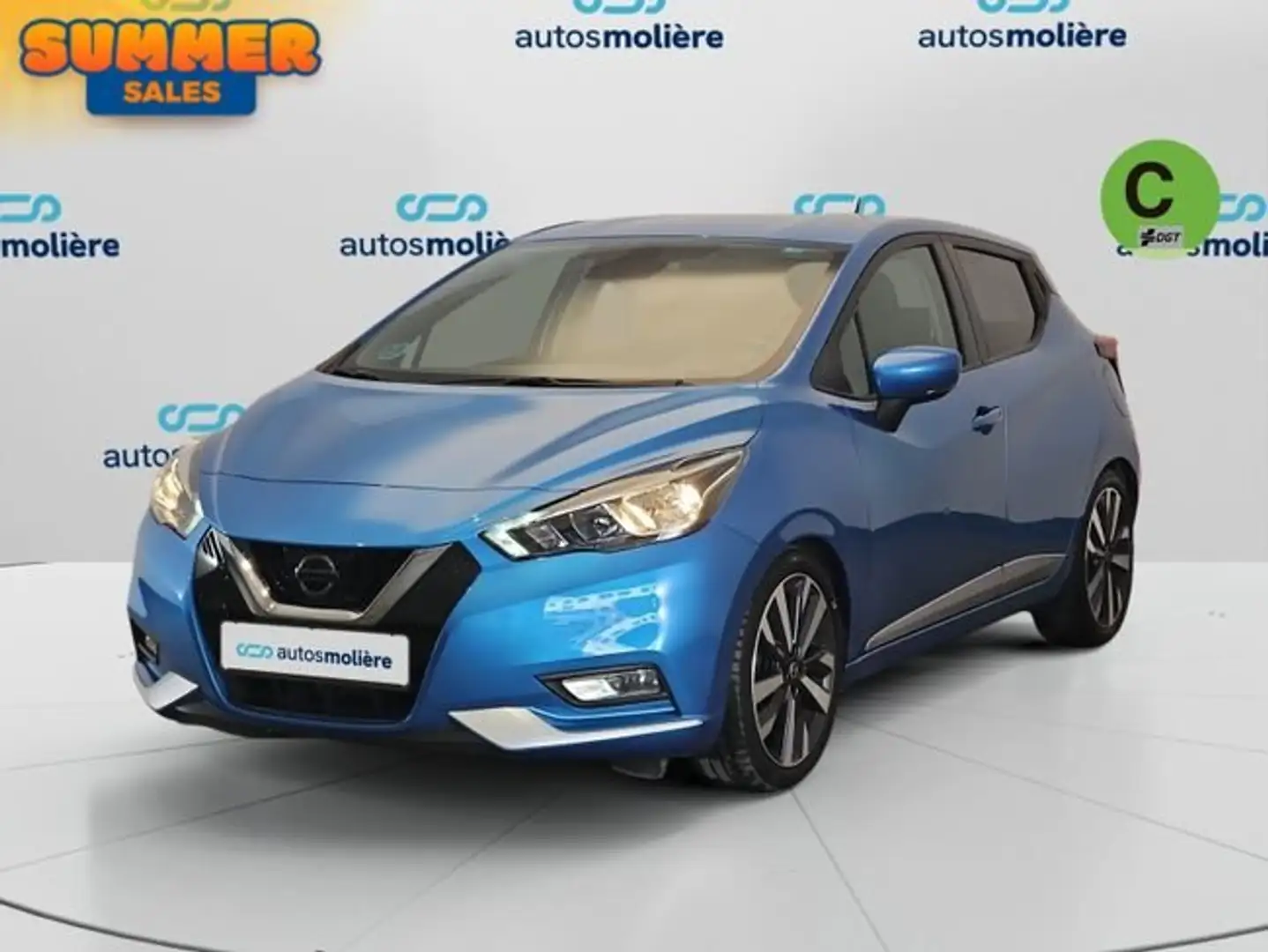 Nissan Micra DIG-T+117+N-Connecta+86+kW+%28117+CV%29 Albastru - 1