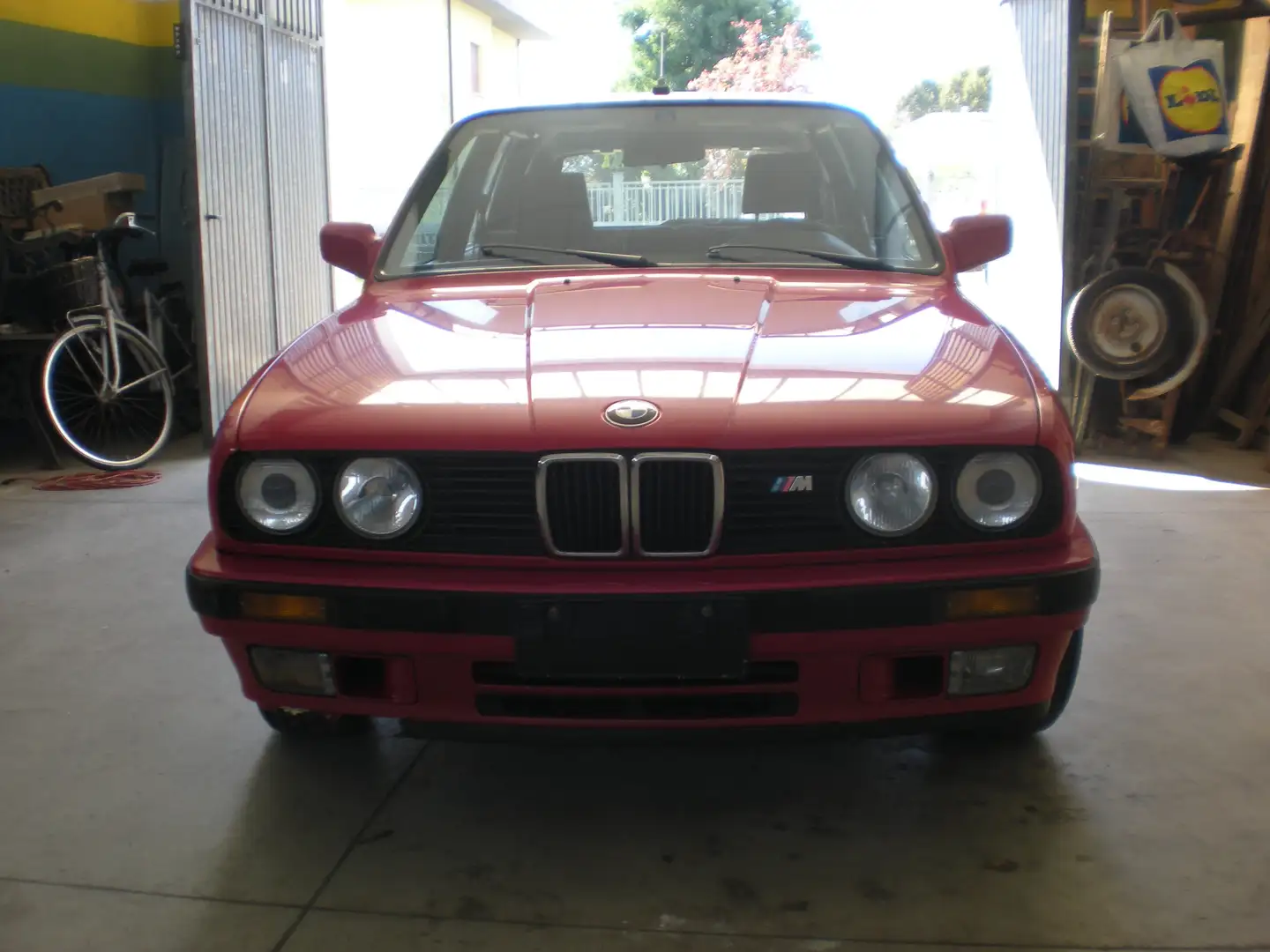 BMW 324 324td Touring Piros - 2