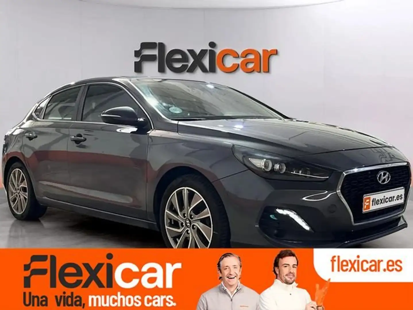 Hyundai i30 1.0 TGDI Tecno Fastback Gris - 1