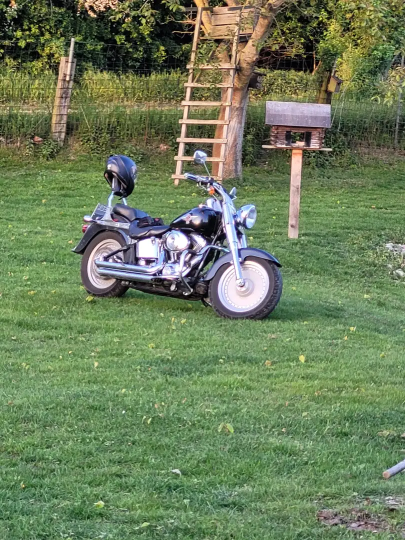 Harley-Davidson Fat Boy Negru - 1
