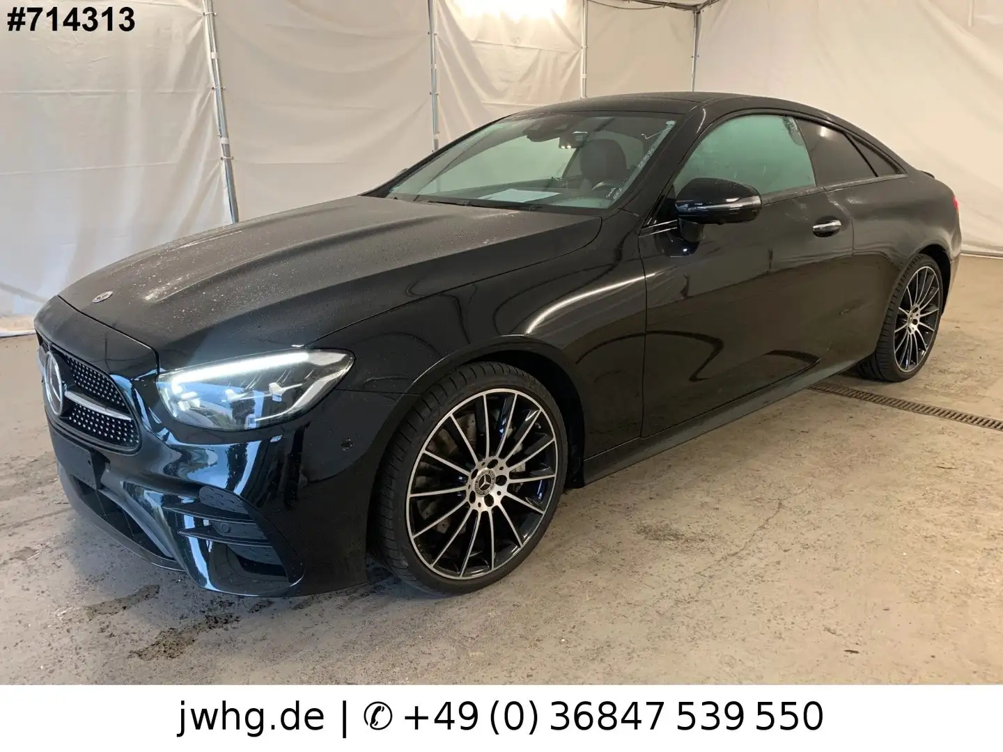 Mercedes-Benz E 400 E400 d Coupe AMG Line 20" Night Panor Distronic Schwarz - 1