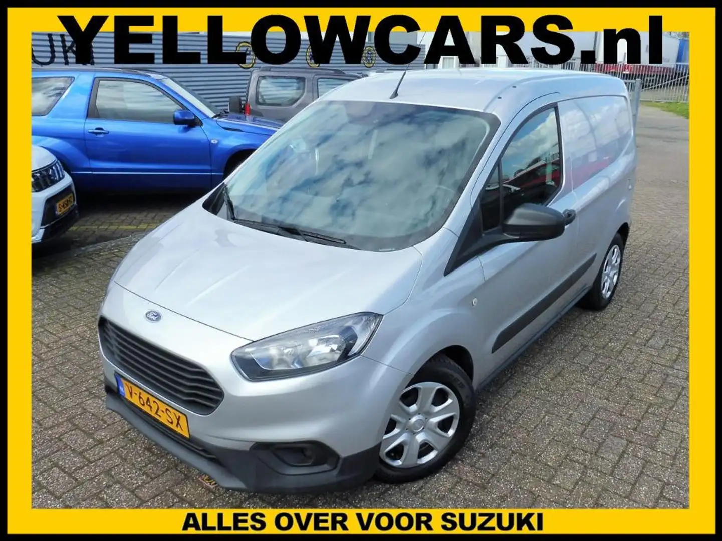 Ford Transit Courier 1.5 TDCI NAVI/AIRCO/CRUISE-CONTROL Zilver - 1