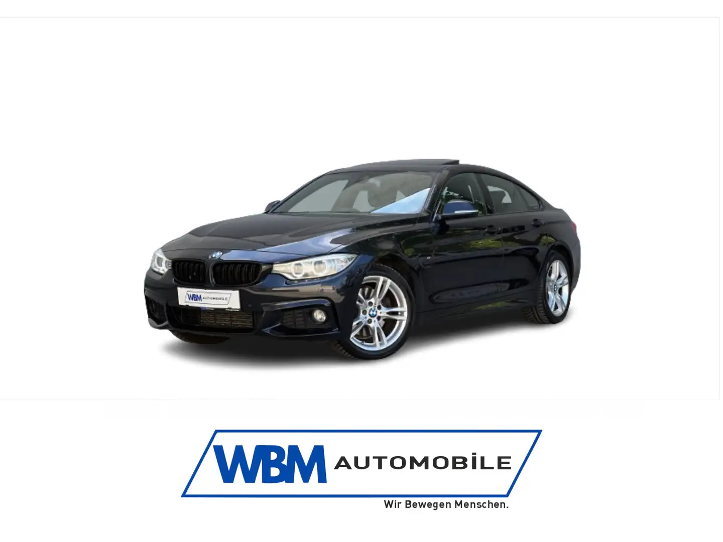 BMW 430 430d xDrive M-Paket, Schiebedach/Kamera/HeadUp/360 Noir - 1