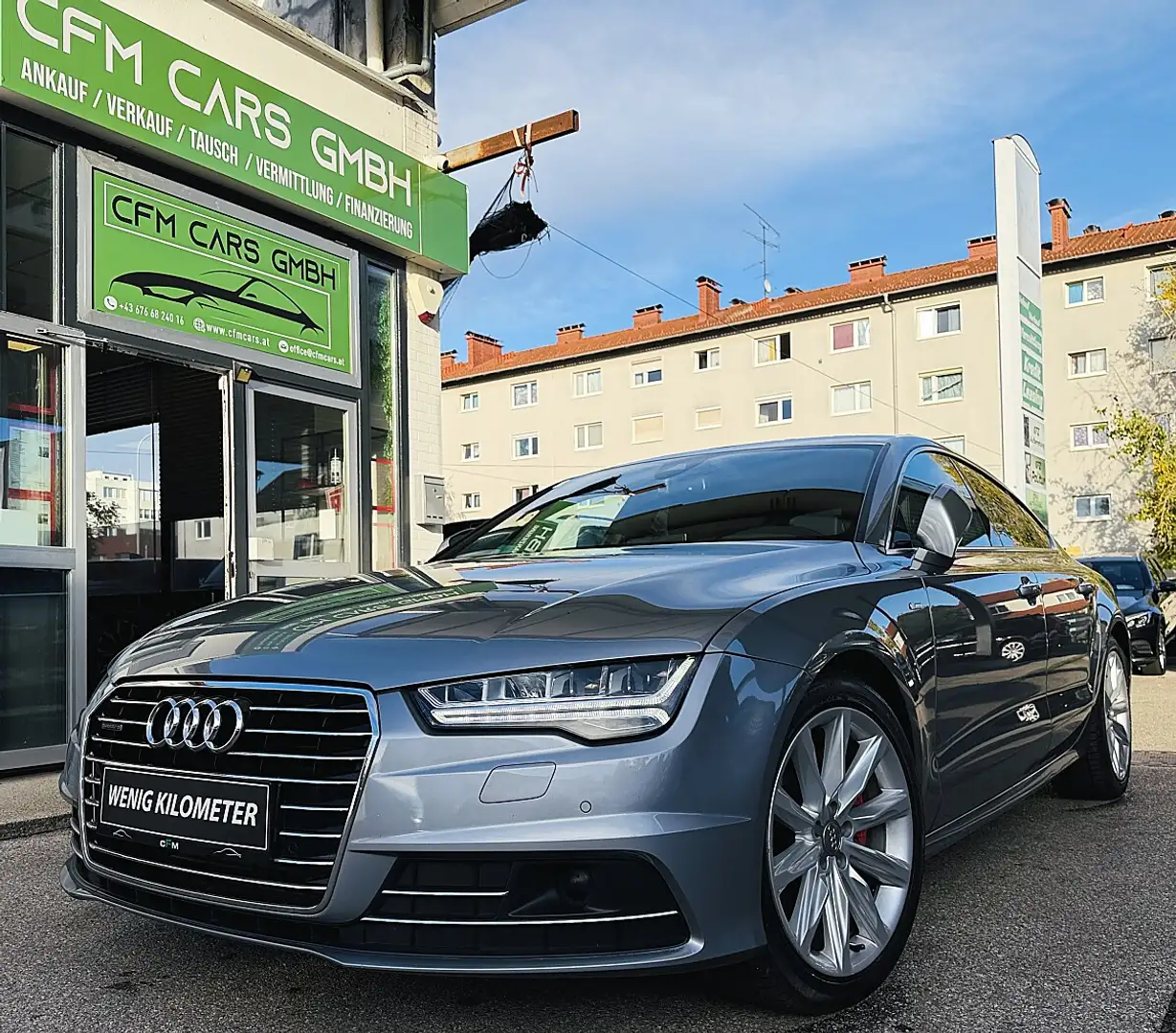 Audi A7 Sportback 3,0 TDI Sport quattro S-tronic Grau - 2