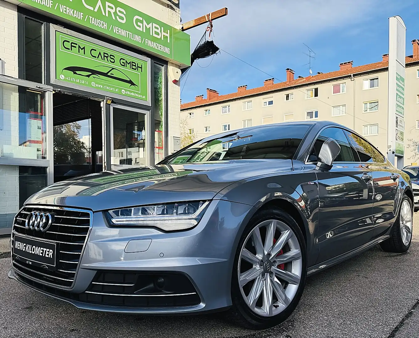 Audi A7 Sportback 3,0 TDI Sport quattro S-tronic Grau - 1