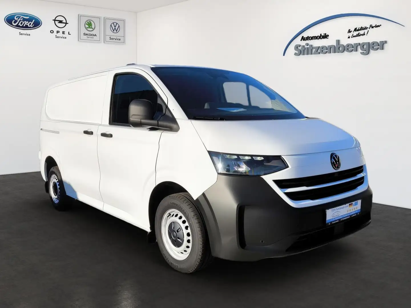 Volkswagen T7 Transporter 2.0 TDI KR*Klima*RFK*PDC*sofort Blanc - 2