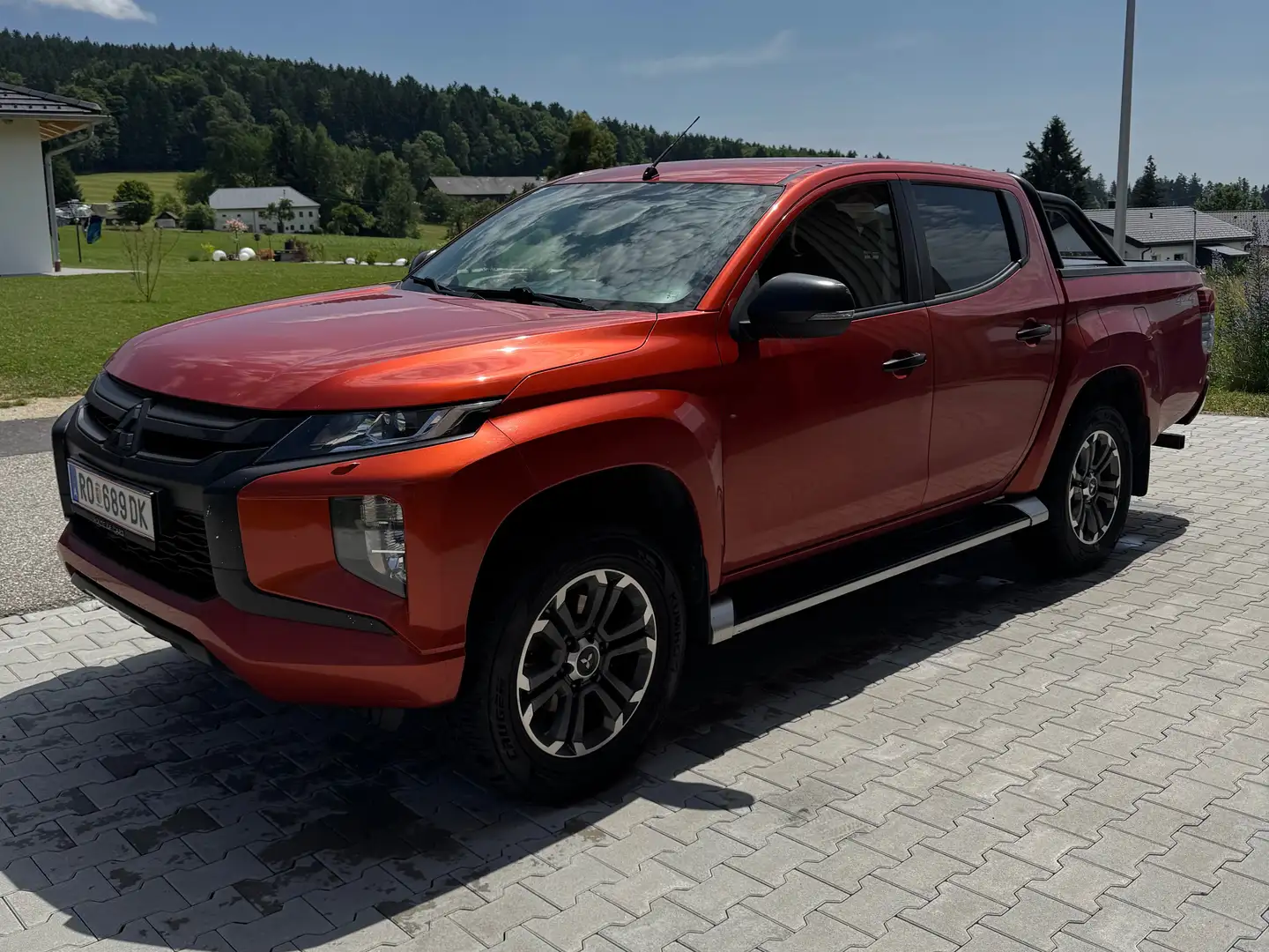 Mitsubishi L200 DK DI-D 2,2 4WD Orange - 2