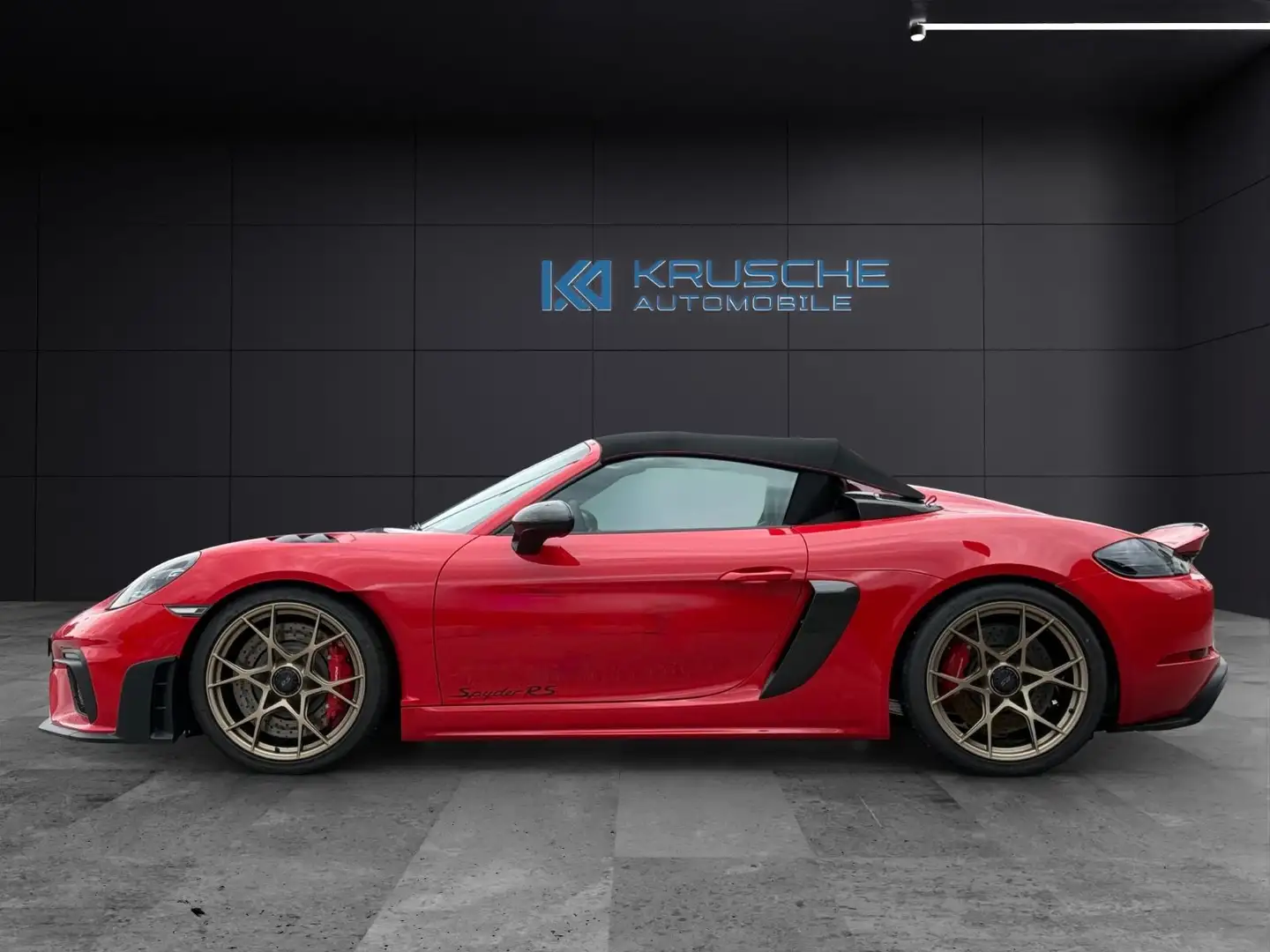 Porsche Boxster 718 Spyder RS*LIFT*BOSE*RFK*WEISSACH*DEUTSCH Rot - 2