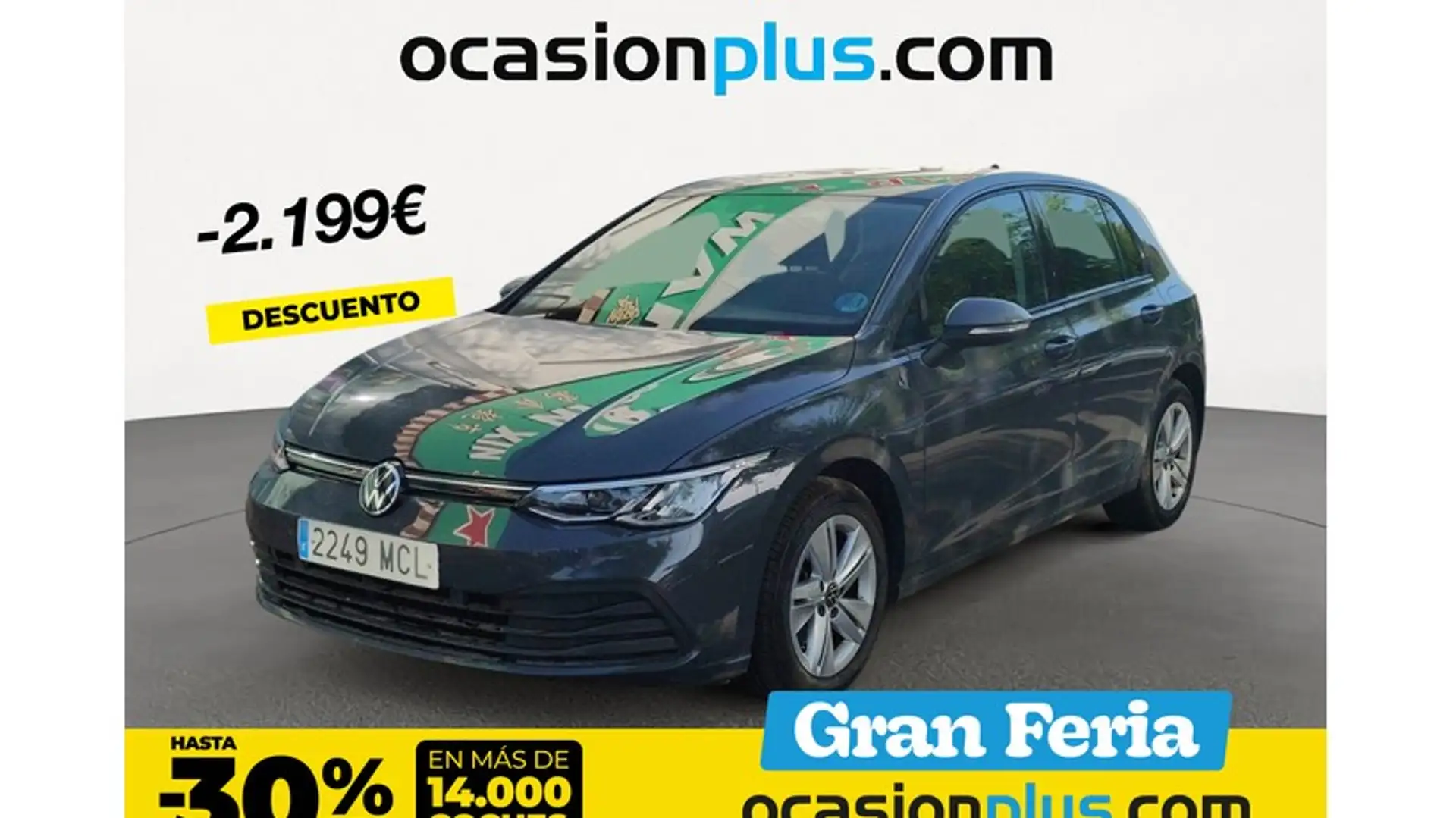 Volkswagen Golf 1.5 eTSI Life DSG 110kW Grau - 1