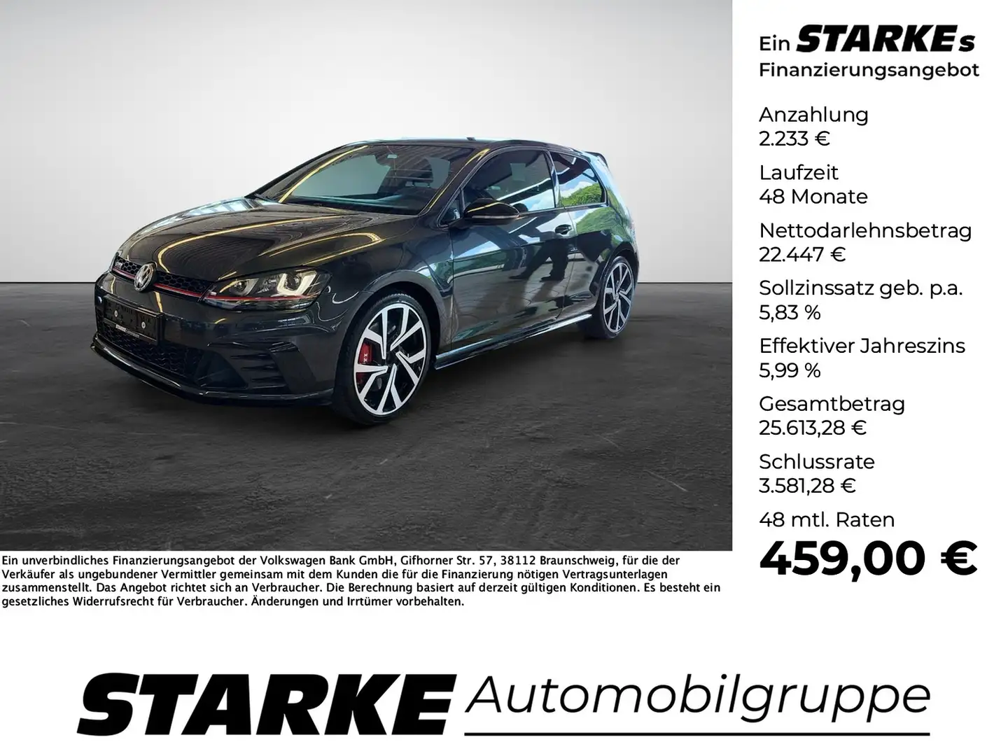 Volkswagen Golf GTI Clubsport 2.0 TSI Grey - 1