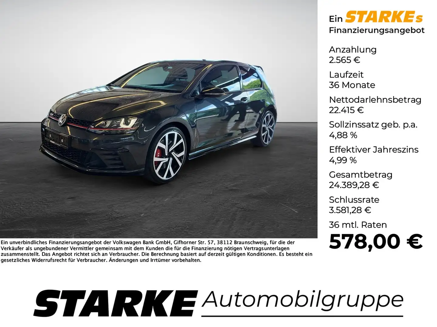 Volkswagen Golf GTI Clubsport 2.0 TSI Szürke - 1