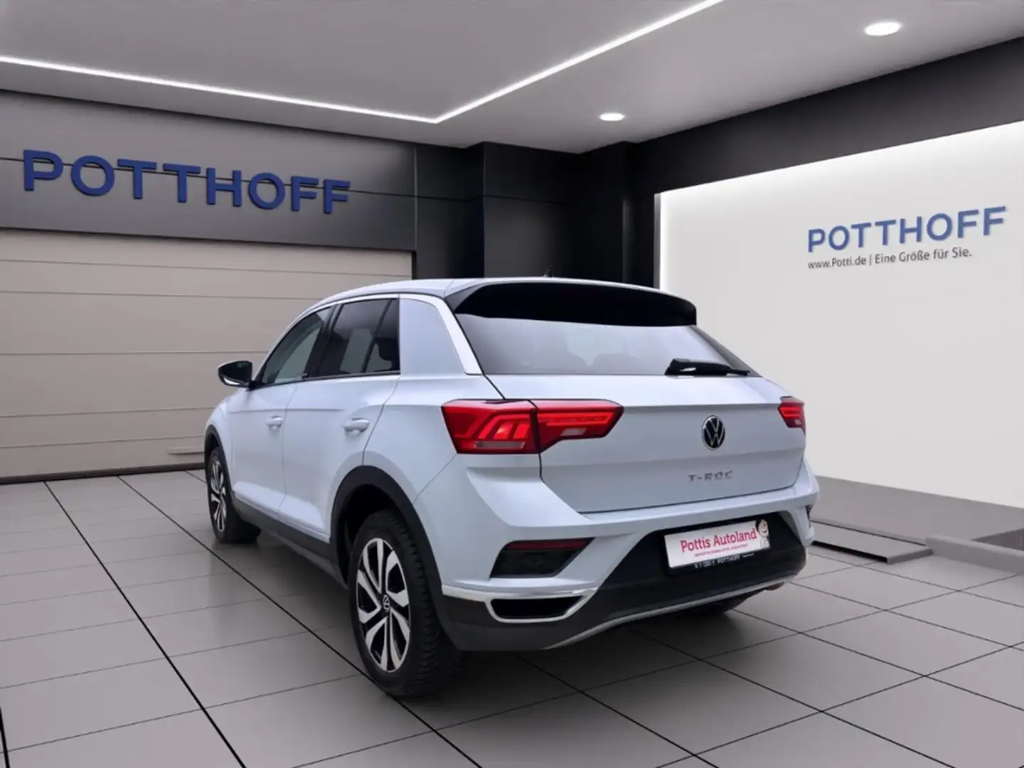 Volkswagen T-Roc 1.0 TSI ACTIVE NAVI APP-CONNECT SITZHZG Weiß - 2